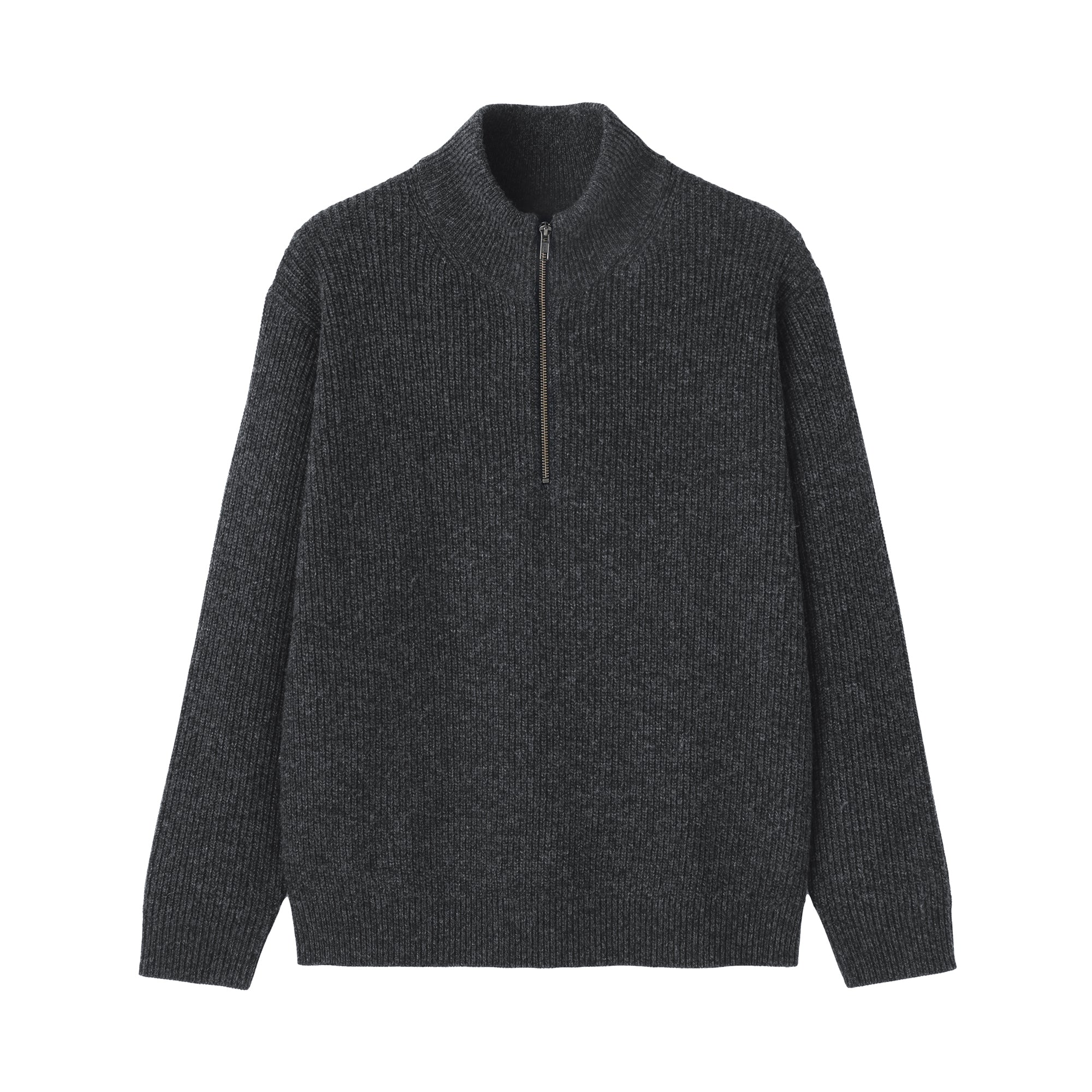 Wool Half Zip Sweater - Image 9