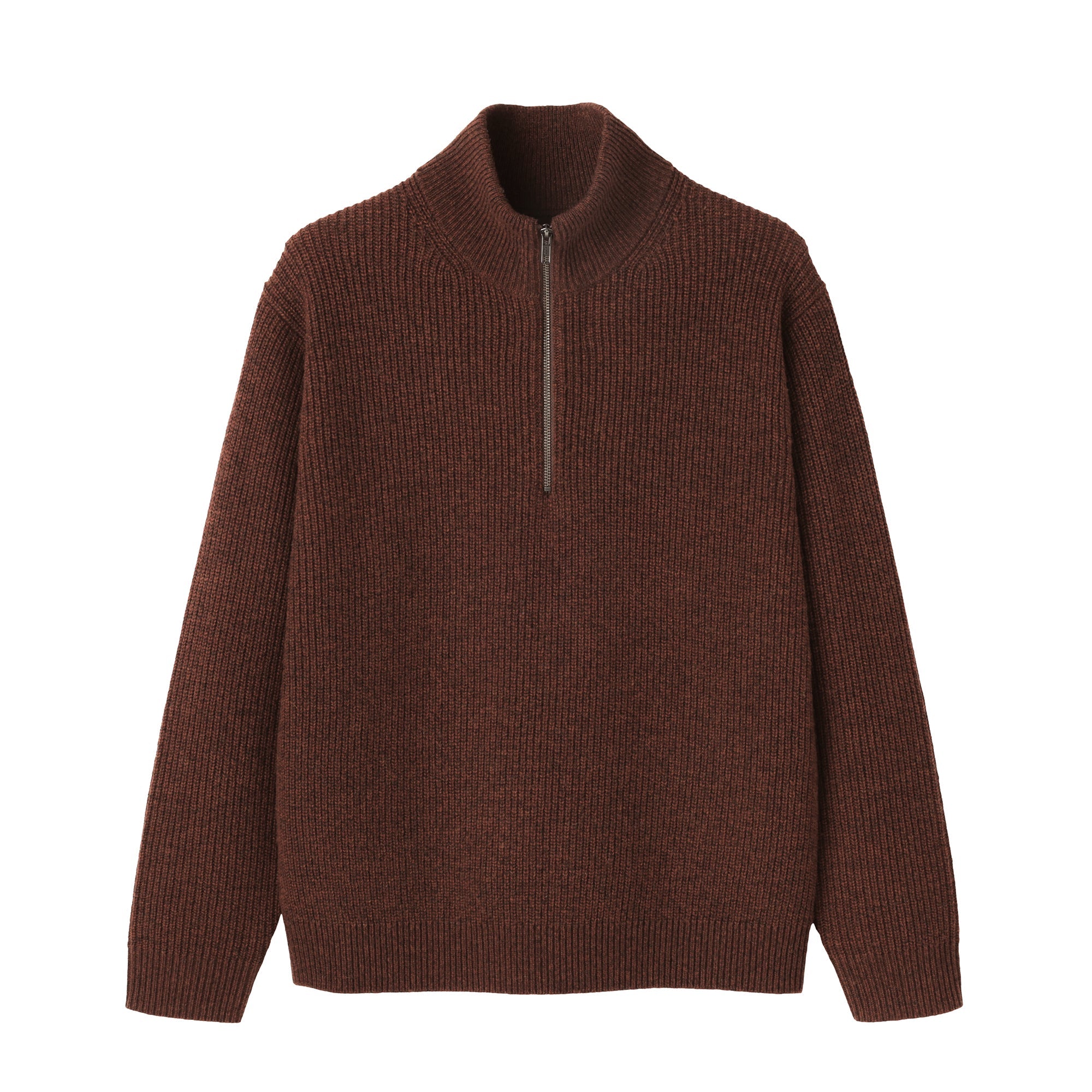 Wool Half Zip Sweater - Image 23