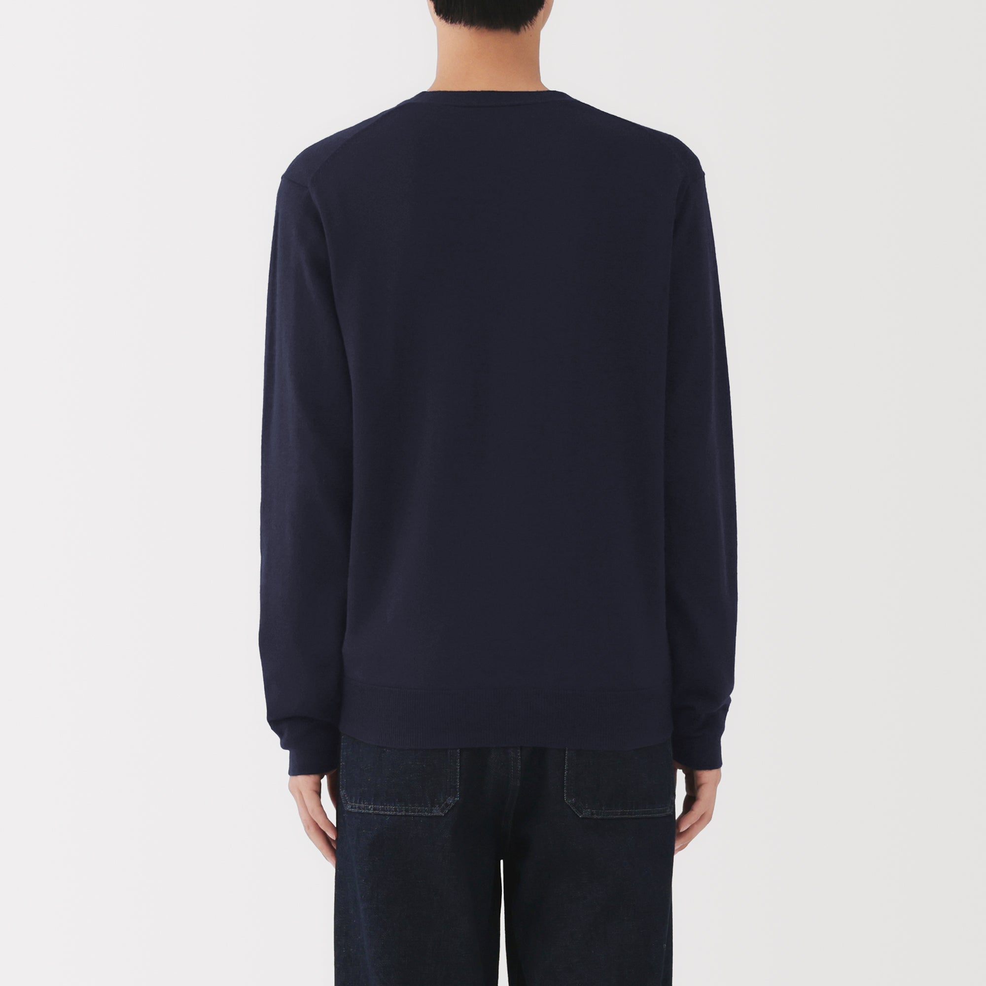 Wool V-Neck Cardigan - Image 34