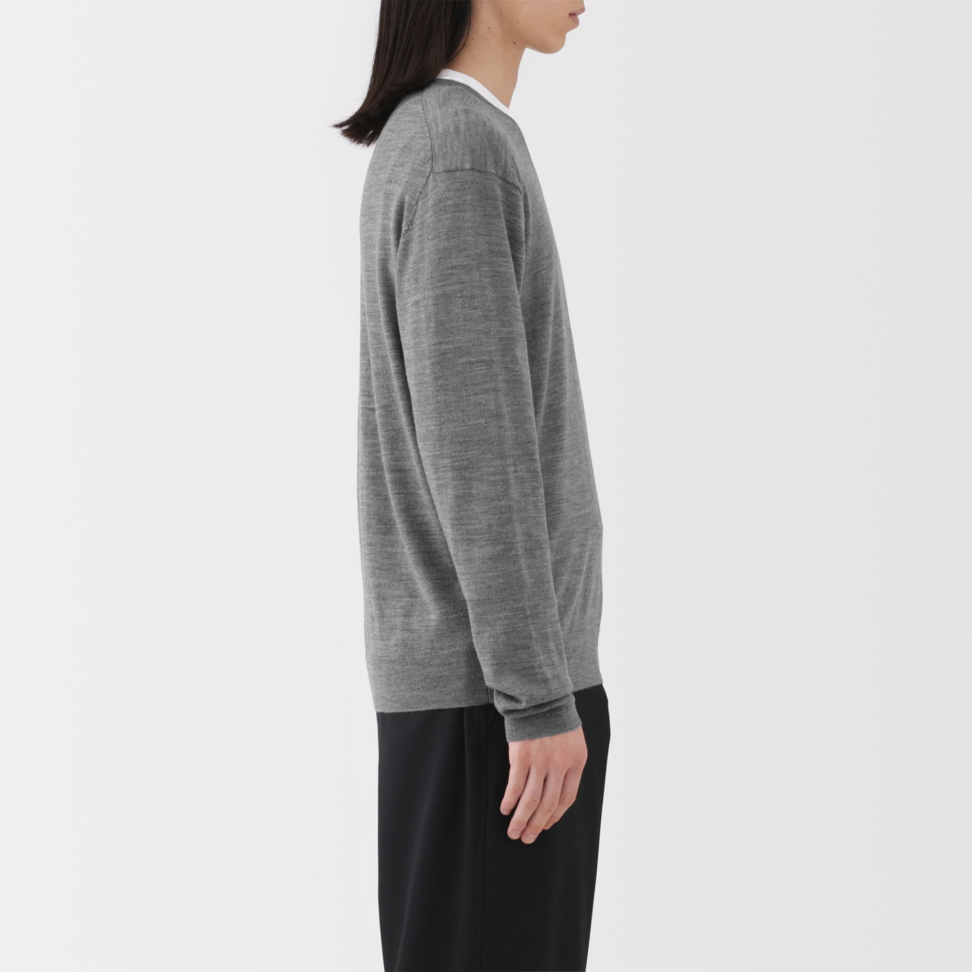 Wool V-Neck Sweater - Image 19