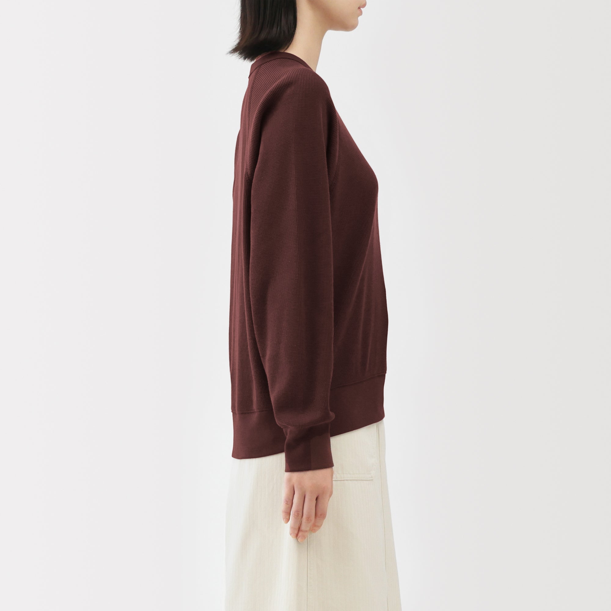 Waffle Crew Neck T-Shirt - Image 19