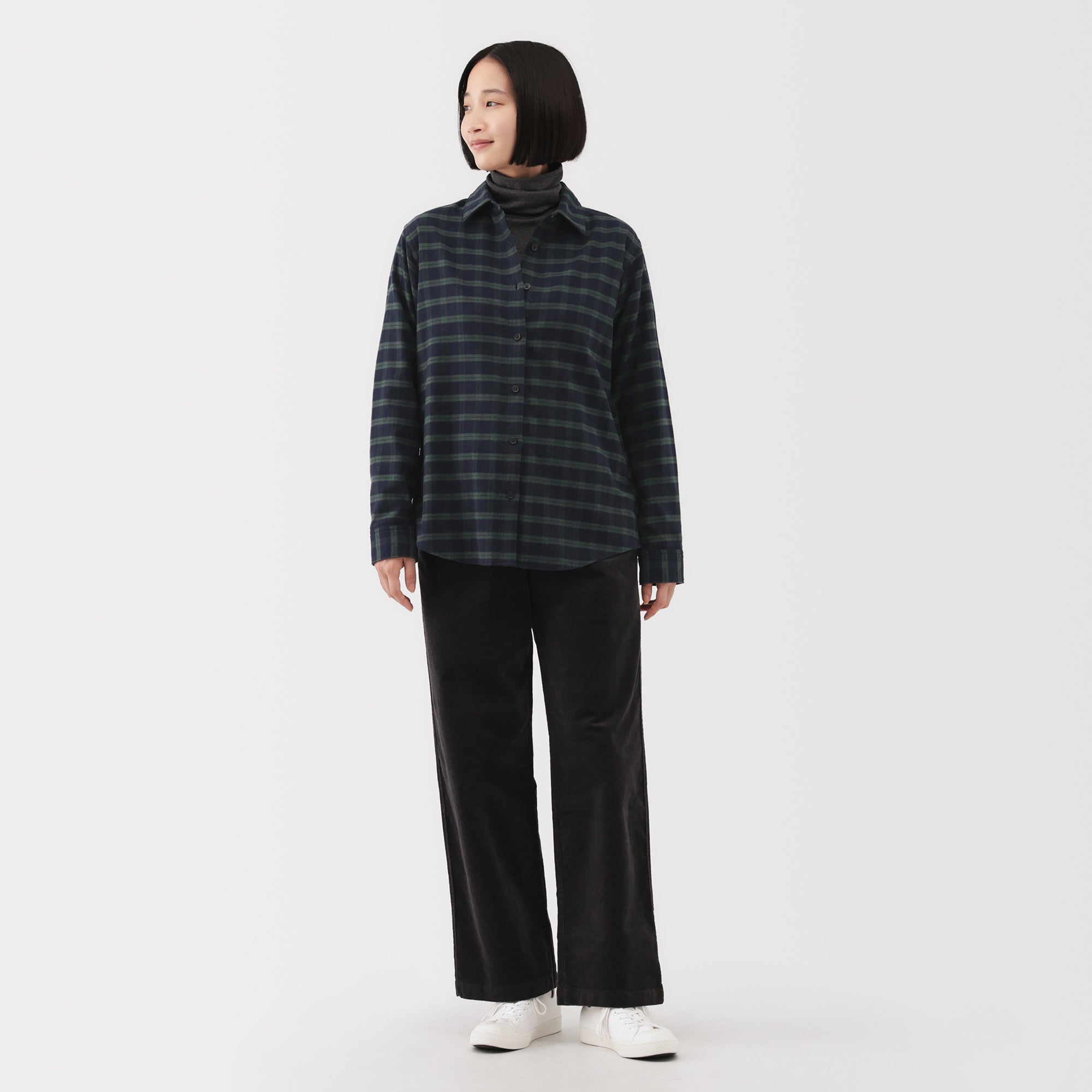 Flannel Long Sleeve Shirt - Image 60