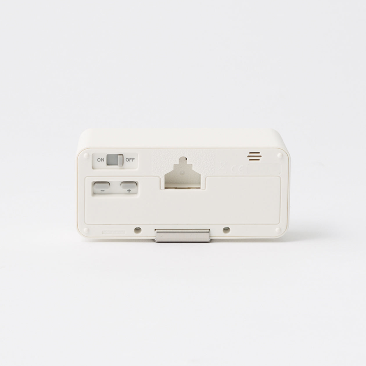 Digital Clock with Alarm - White - Small - Image 2