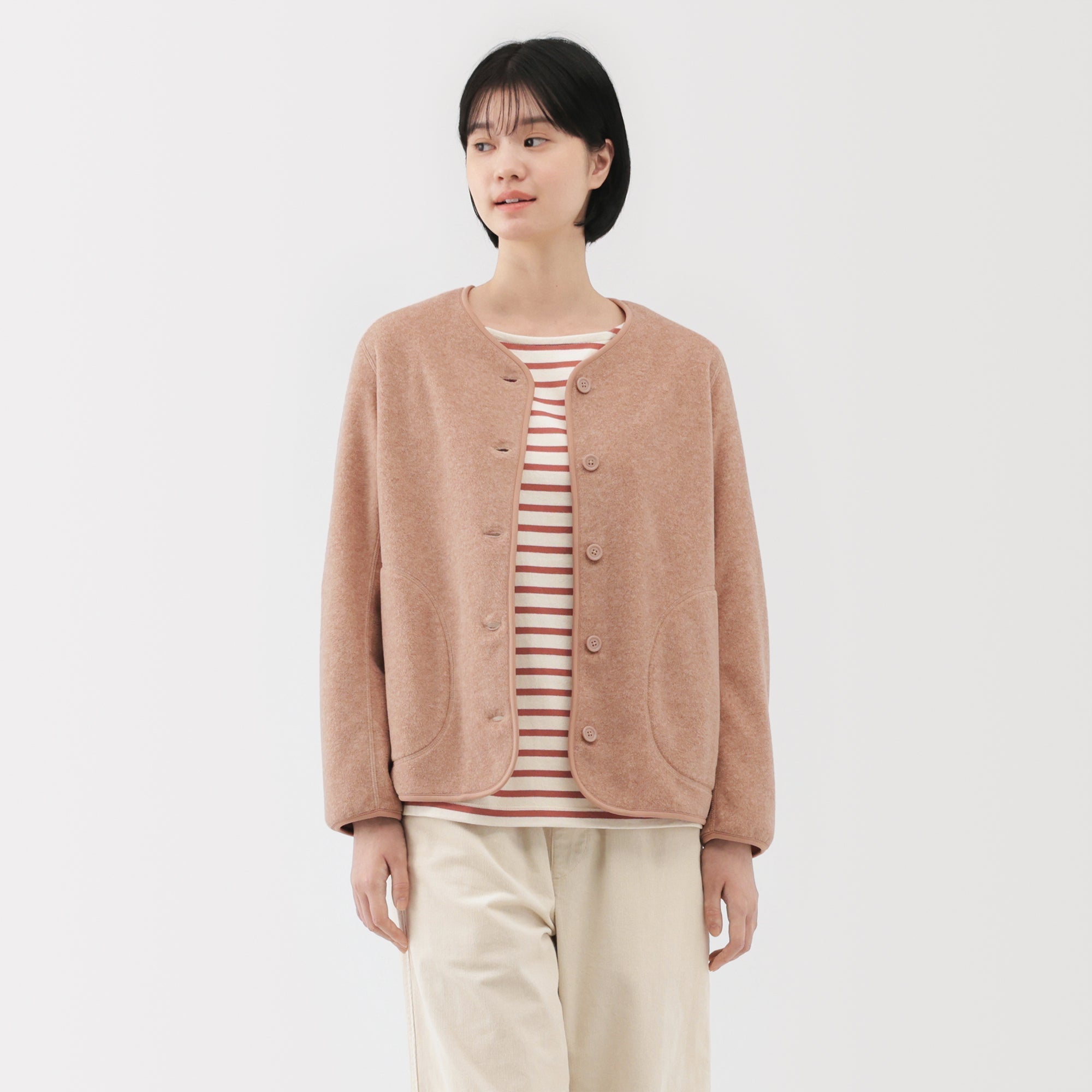 Recyclable Fleece Cardigan - Image 3