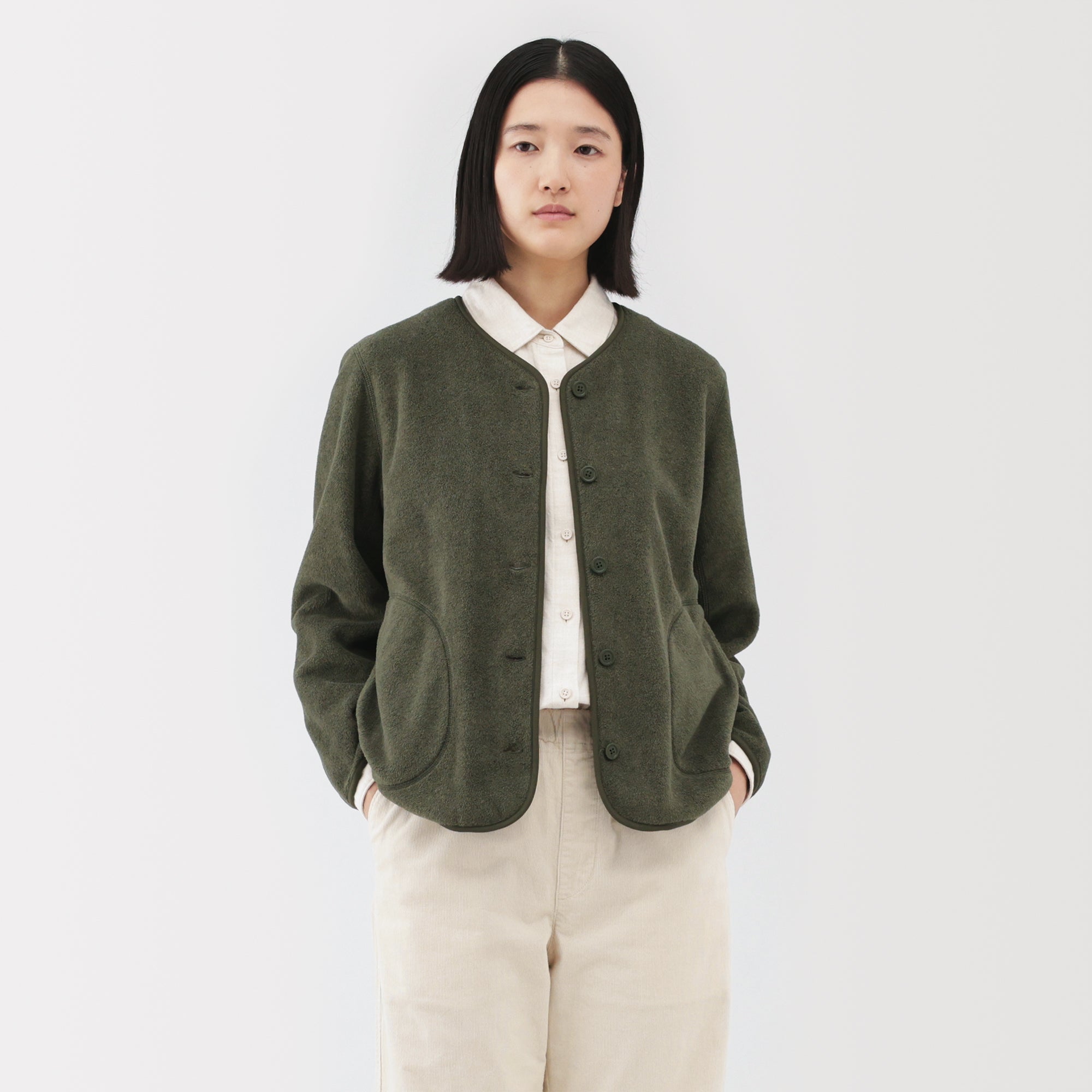 Recyclable Fleece Cardigan - Image 11