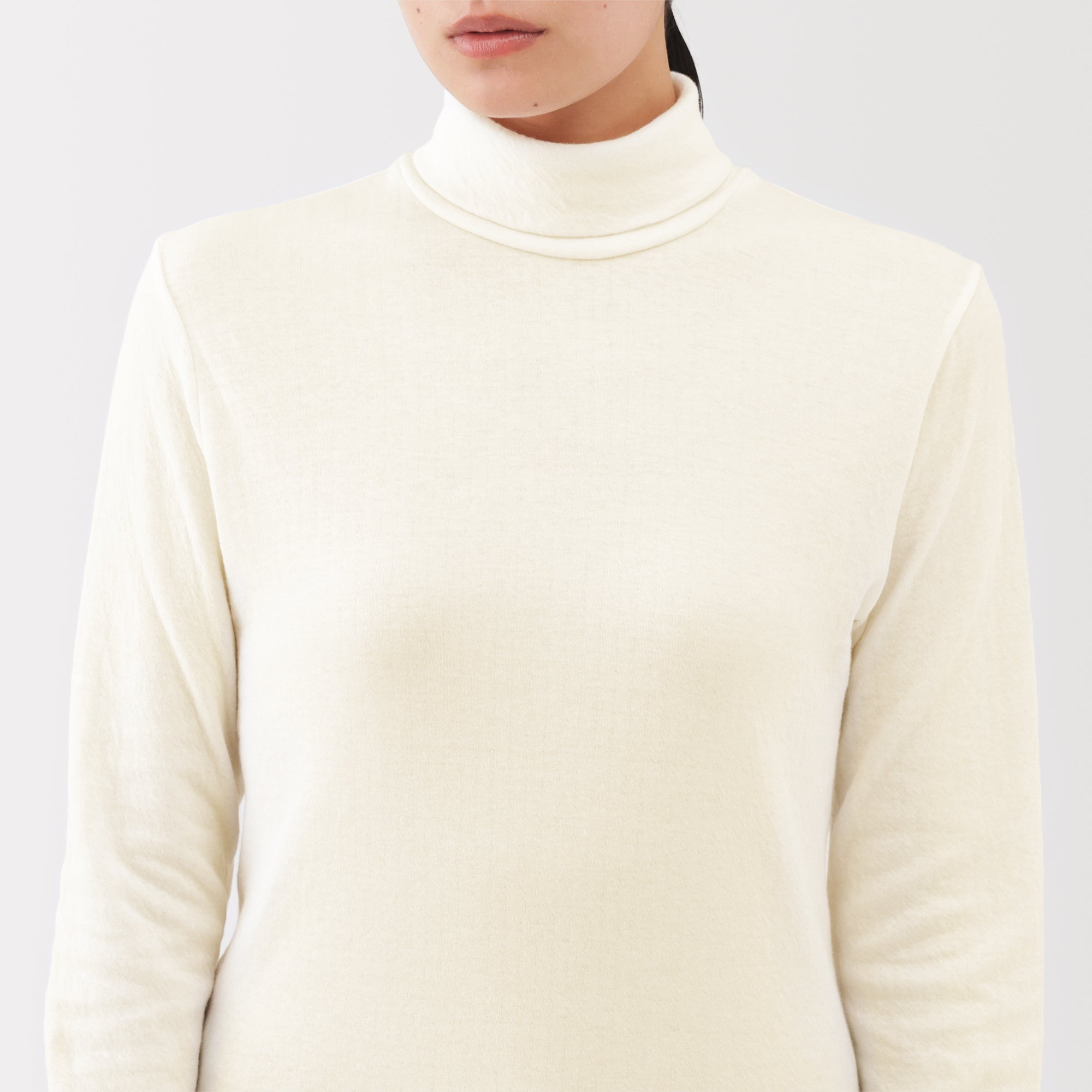 Labo Cotton Cashmere Turtleneck T-Shirt - Image 8