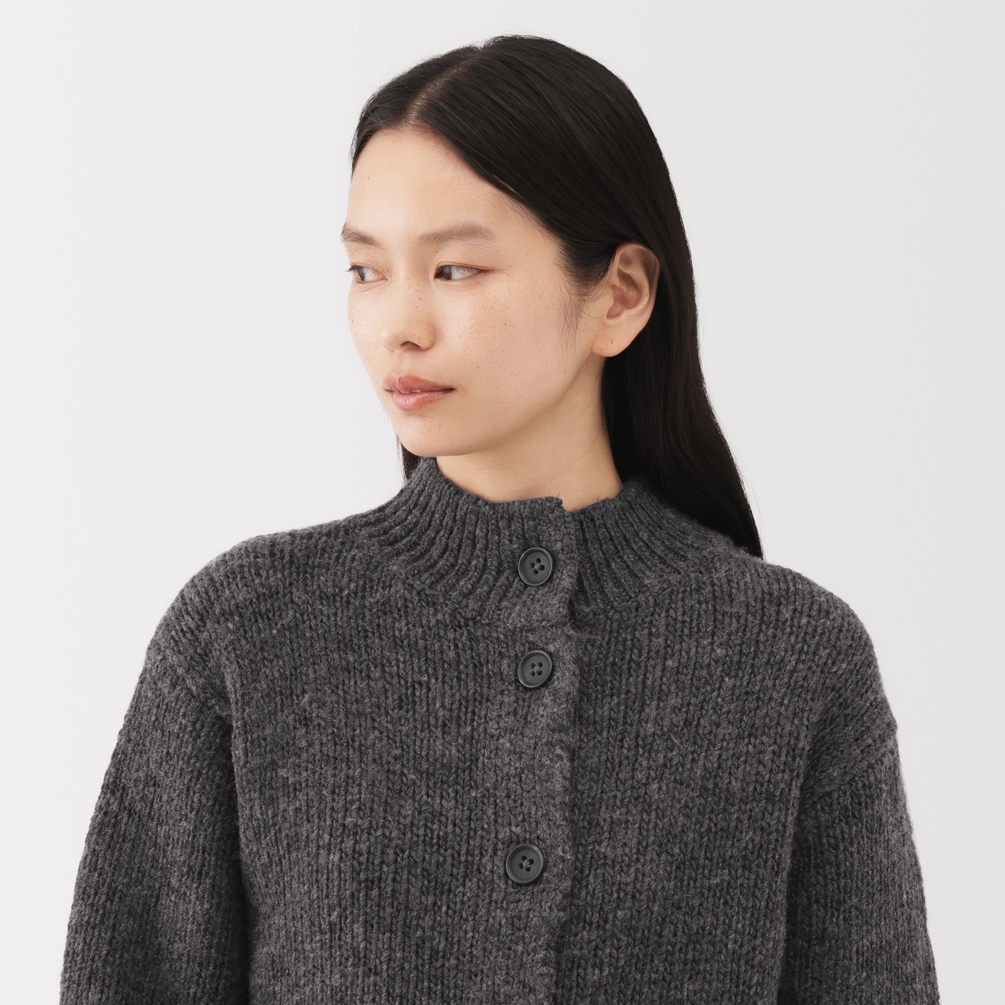 Labo Merino Wool Low-Gauge Cardigan - Image 7