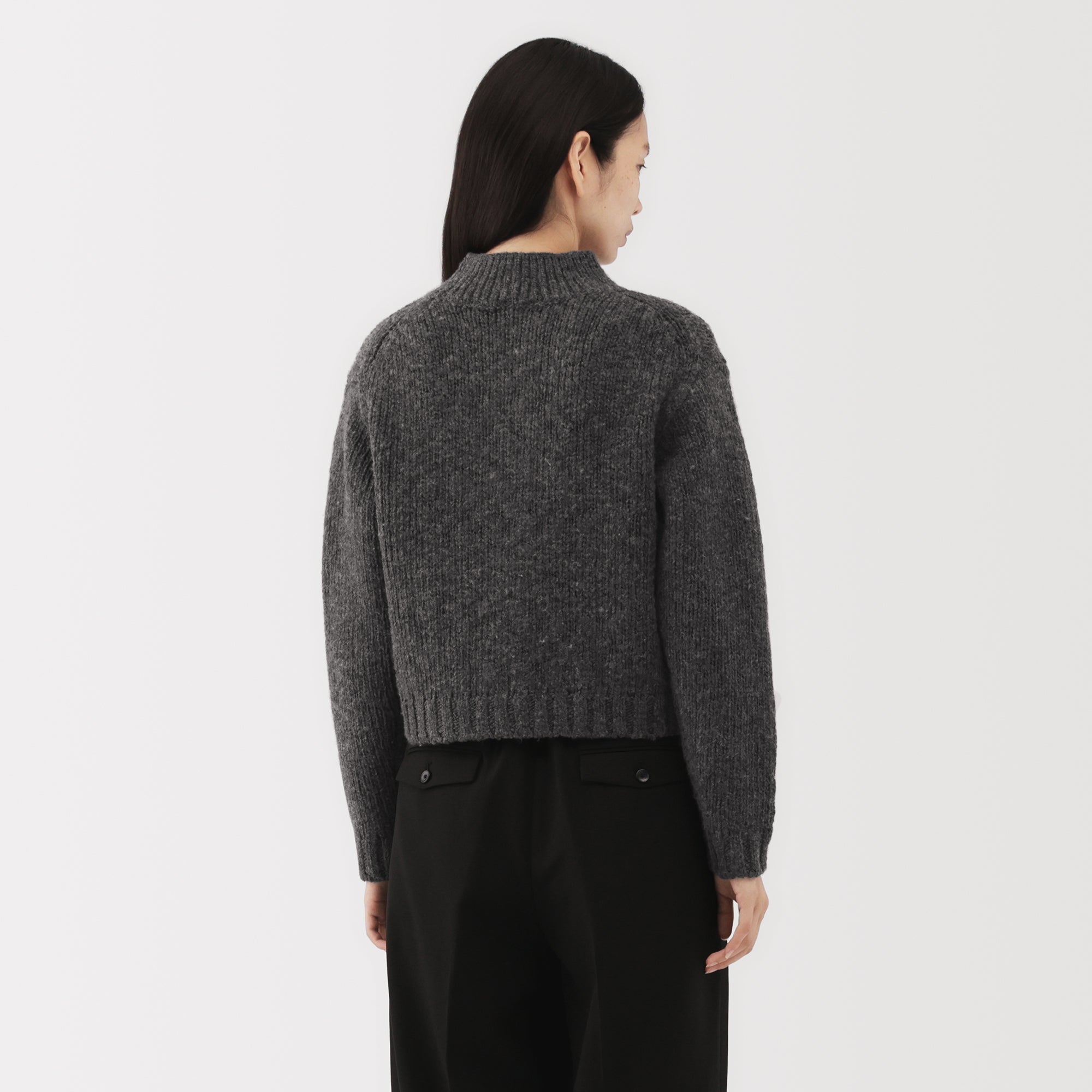 Labo Merino Wool Low-Gauge Cardigan - Image 12