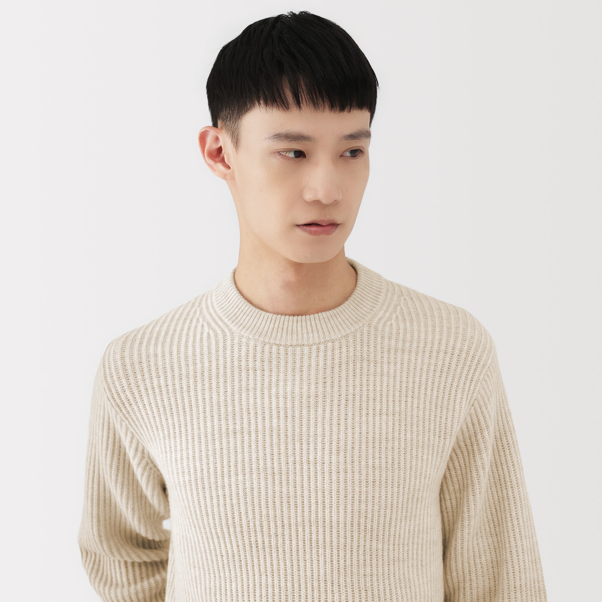 Labo Merino Wool Elbow Patch Sweater - Image 16