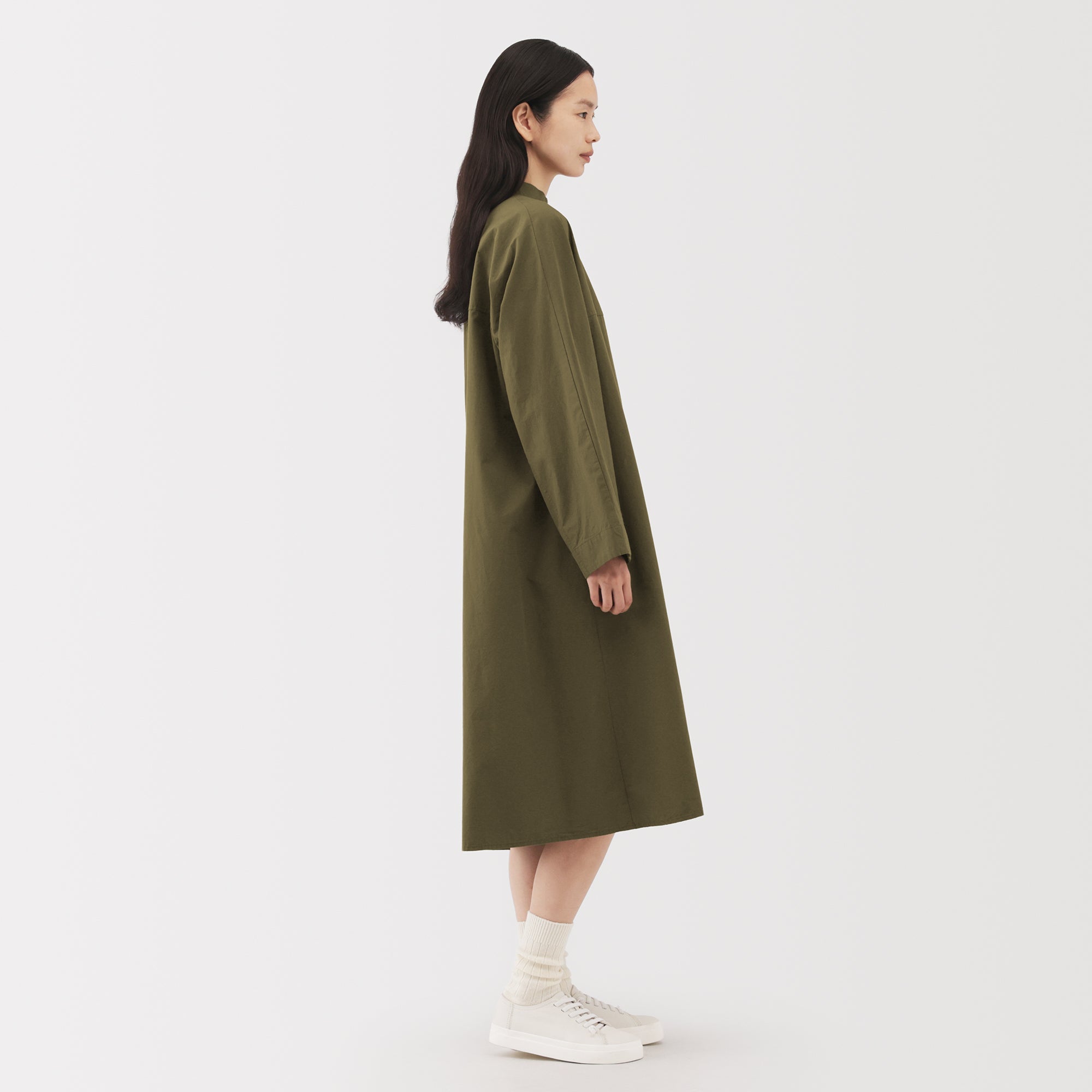 Labo Cotton Wool Shirt Dress - Image 6