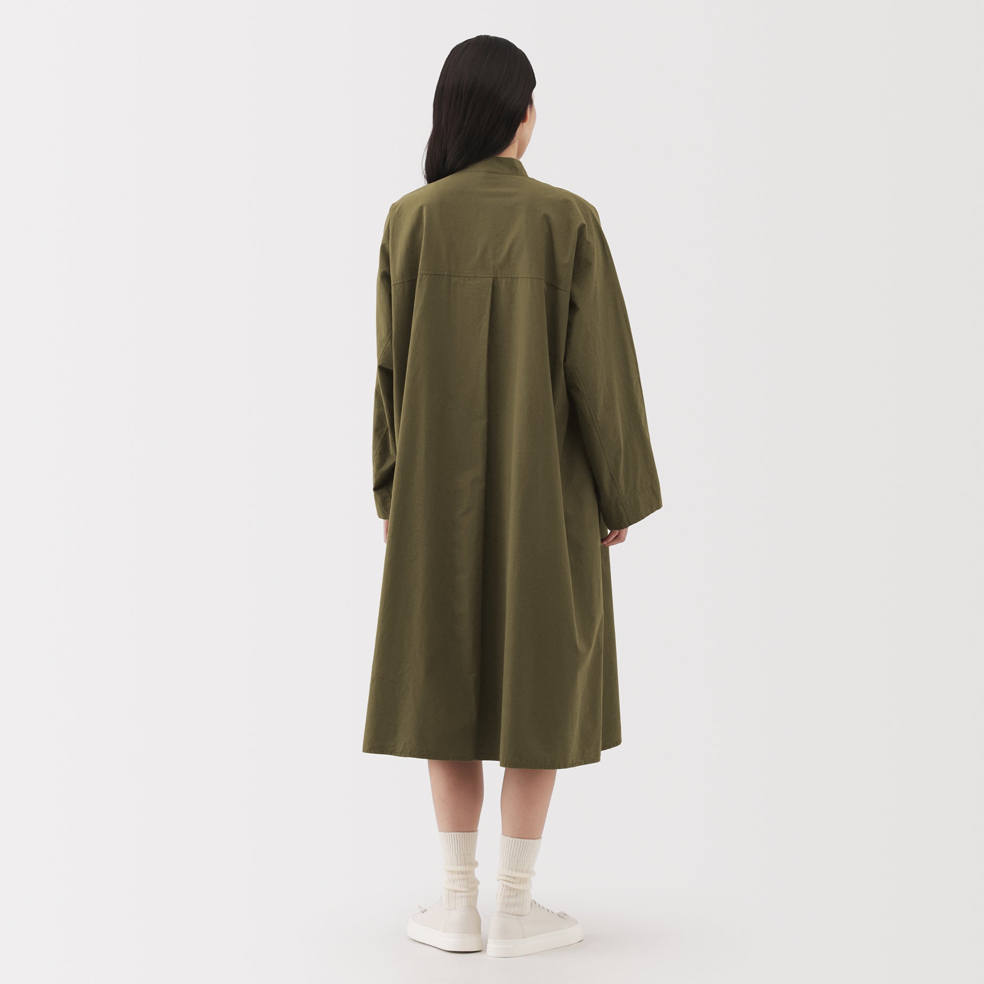 Labo Cotton Wool Shirt Dress - Image 7