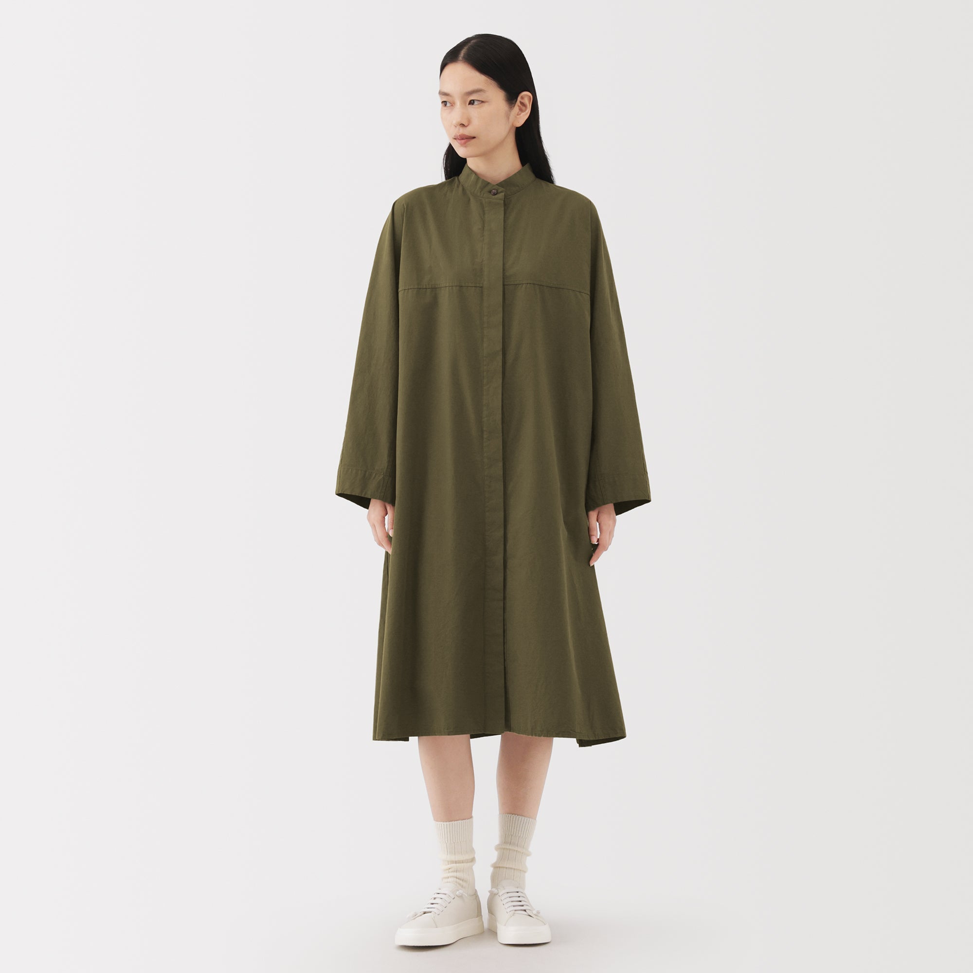 Labo Cotton Wool Shirt Dress - Image 13