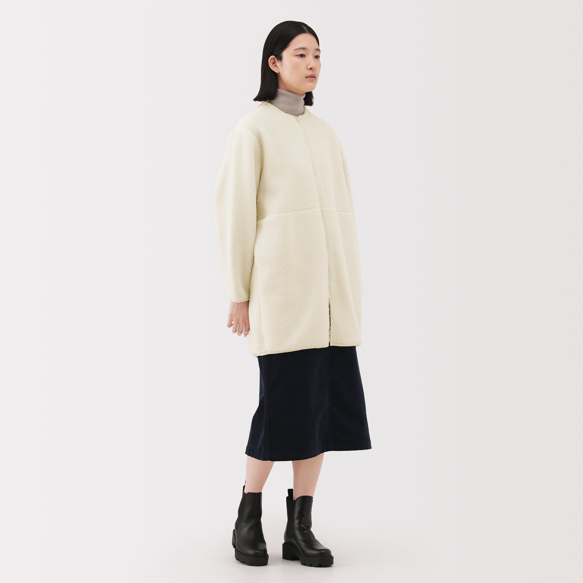 Boa Fleece Coat - Image 4