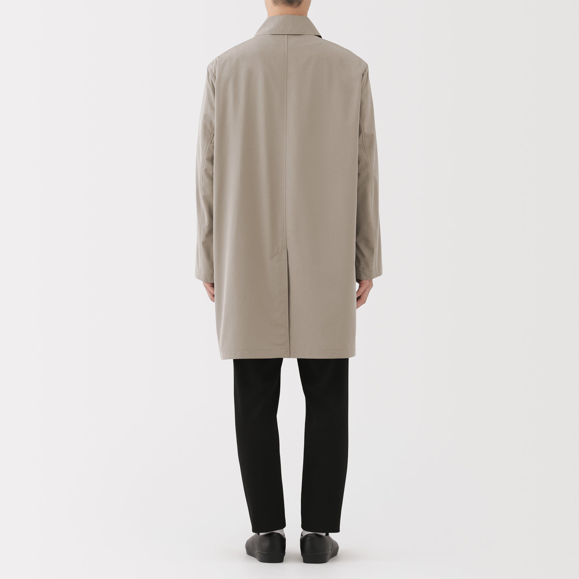 Water Repellent Stand Fall Collar Coat - Image 15