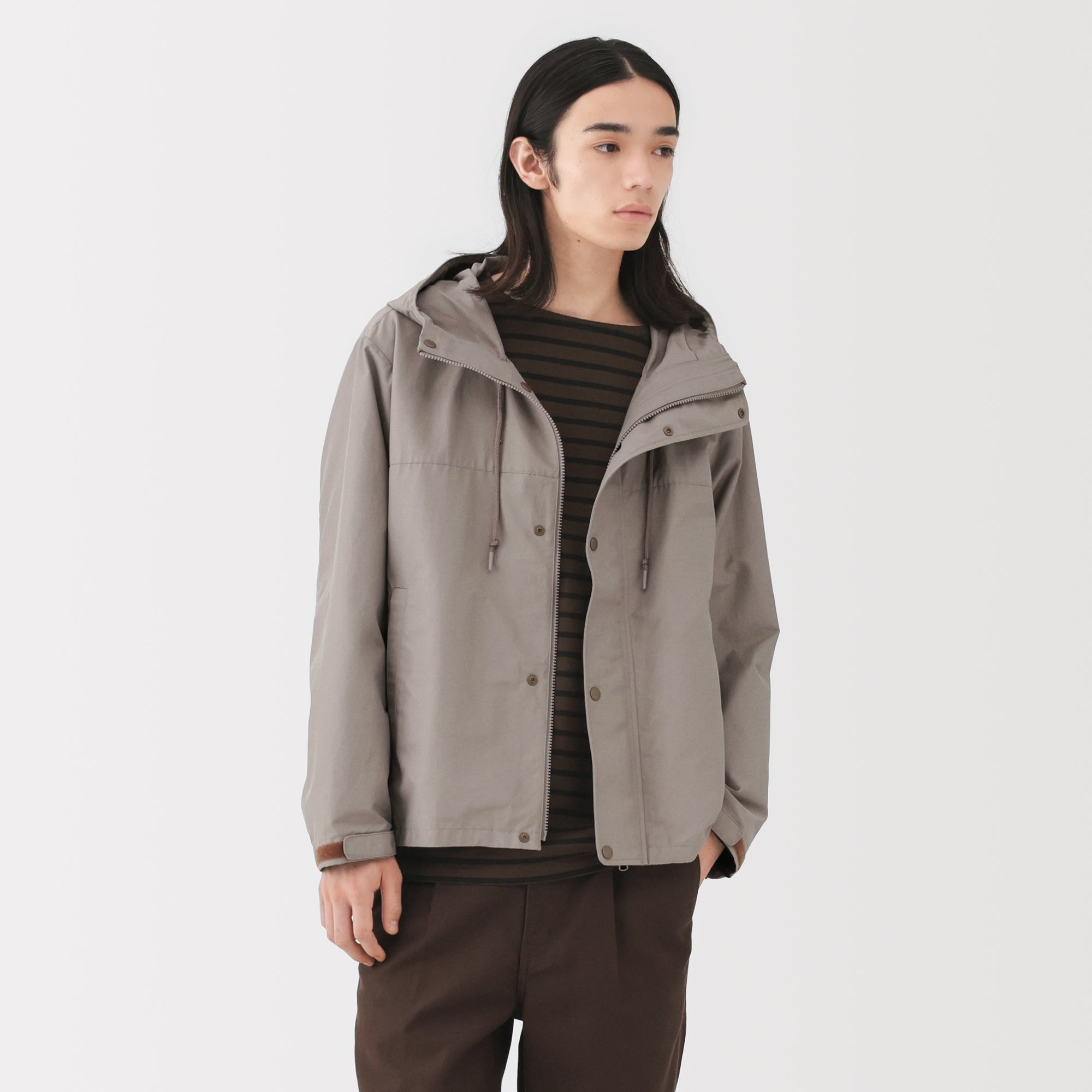 Water Repellent Hooded Jacket - Image 14