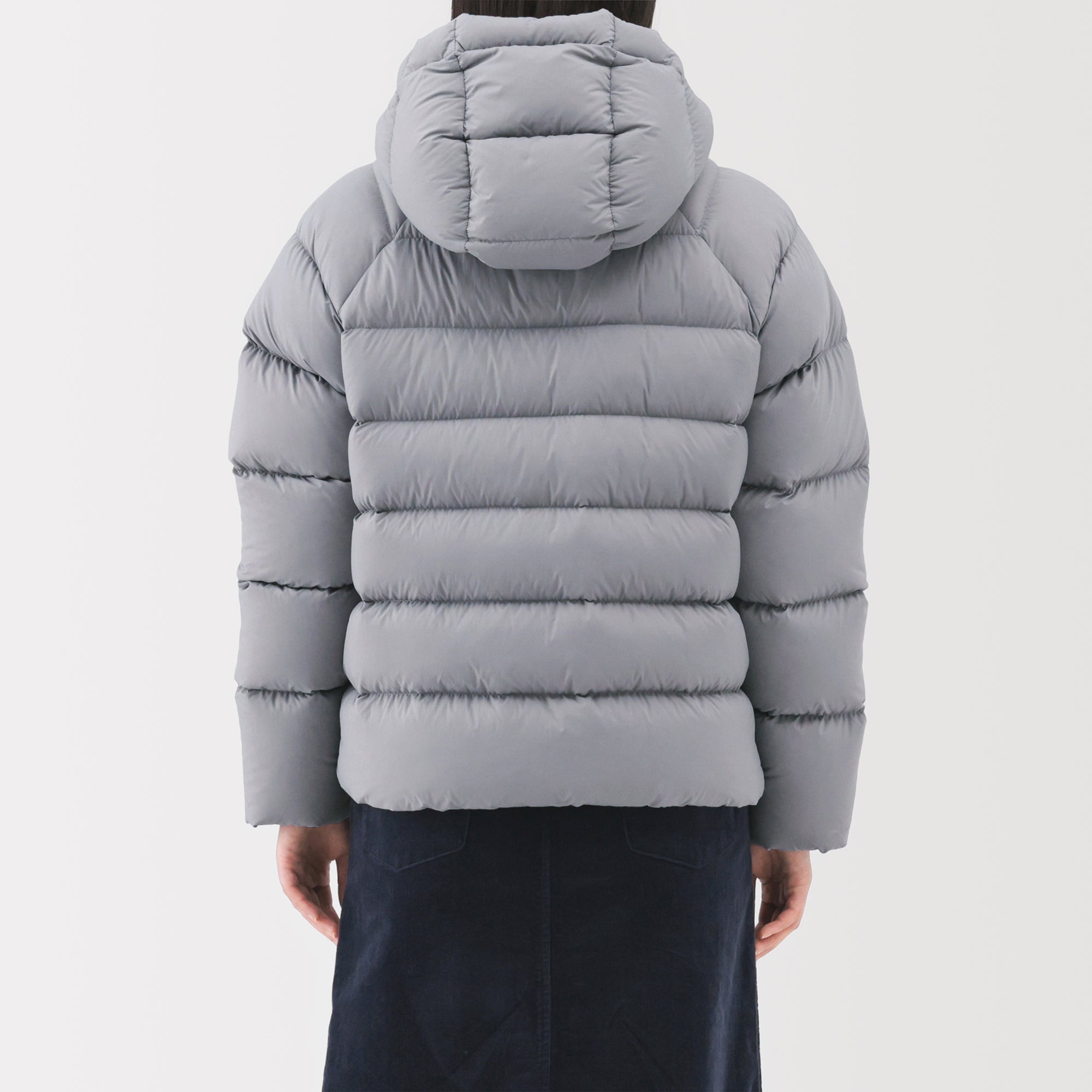 Lightweight Down Hooded Jacket - Image 6