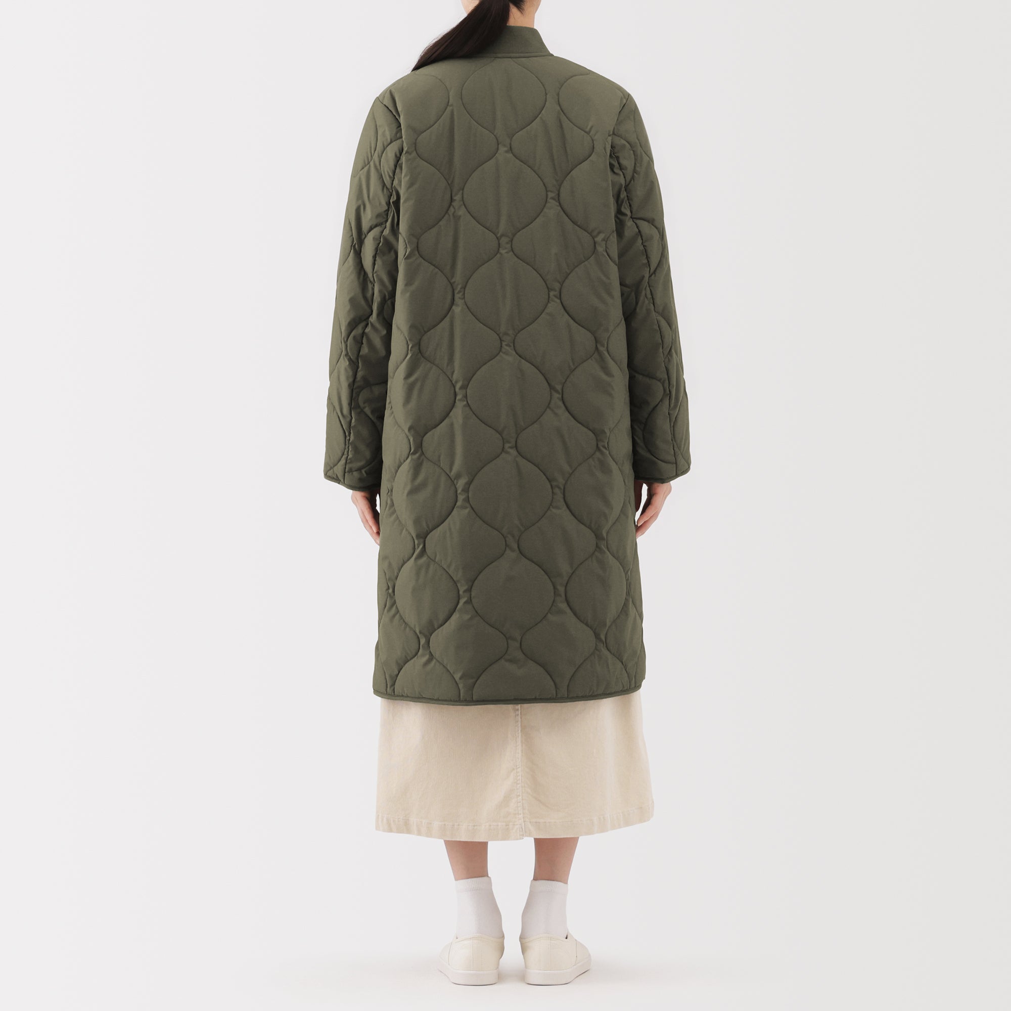 Padded Quilted Coat - Image 25
