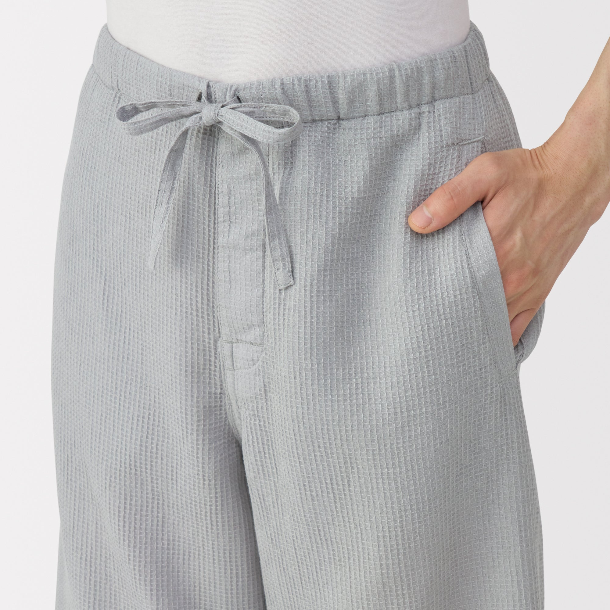 Lyocell Blend Waffle Jinbei - Image 10