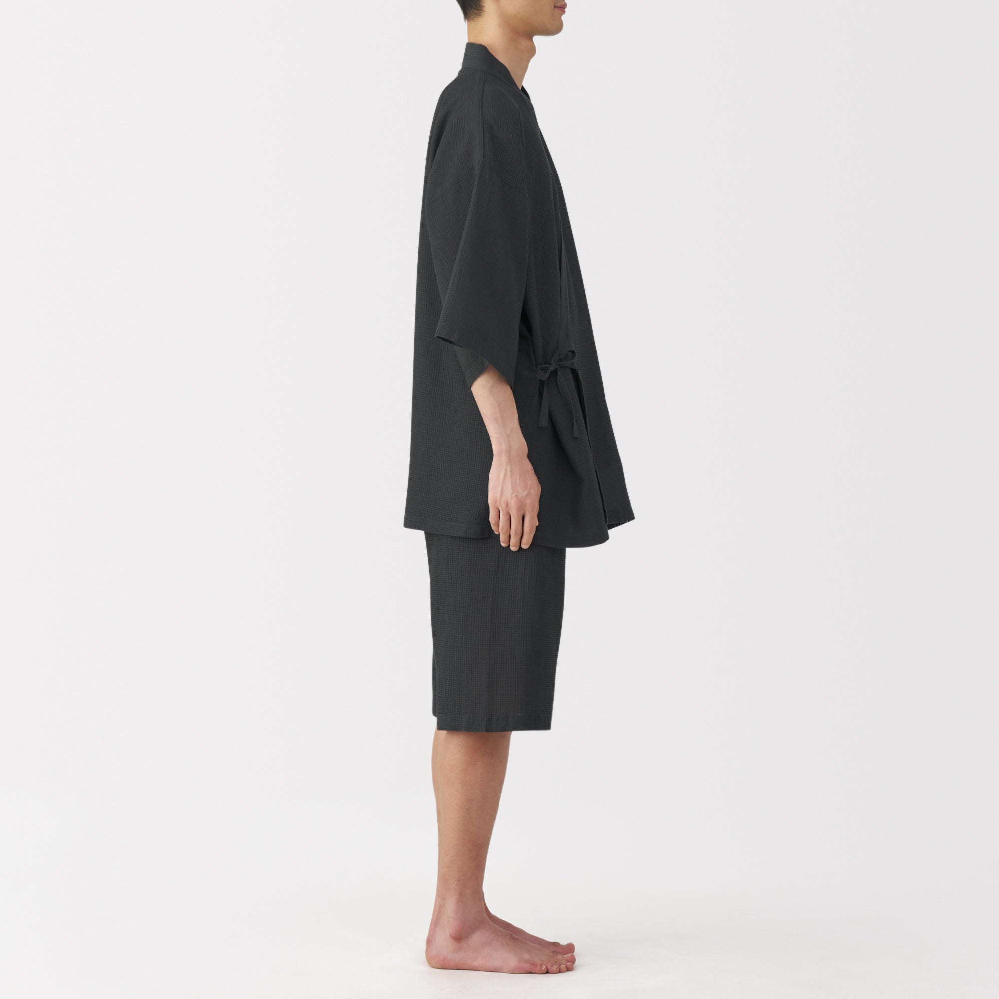 Lyocell Blend Waffle Jinbei - Image 16