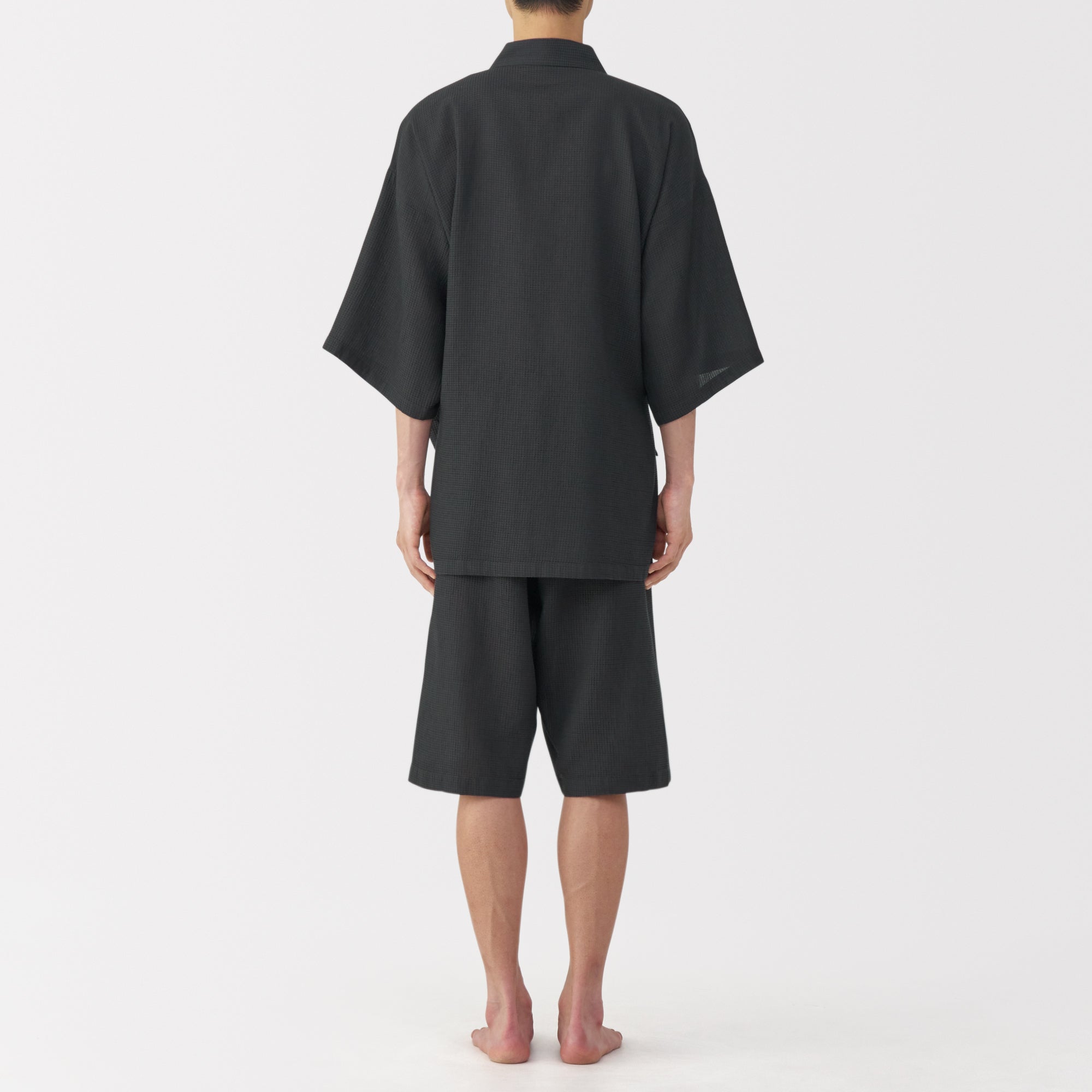 Lyocell Blend Waffle Jinbei - Image 17