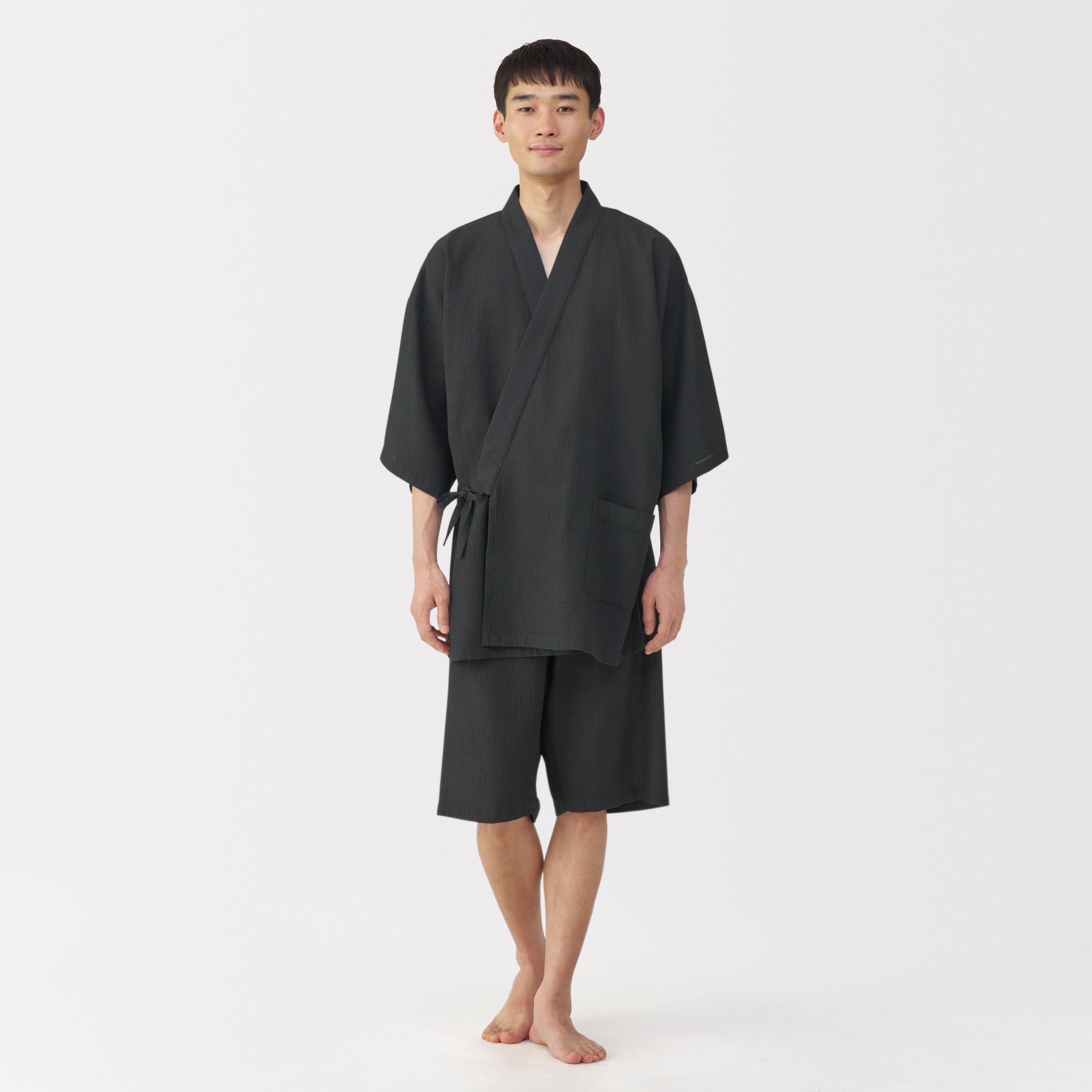 Lyocell Blend Waffle Jinbei - Image 14