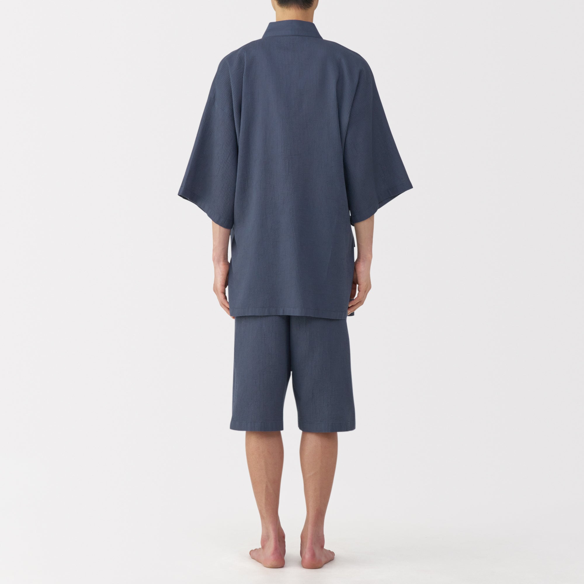 Lyocell Blend Waffle Jinbei - Image 28