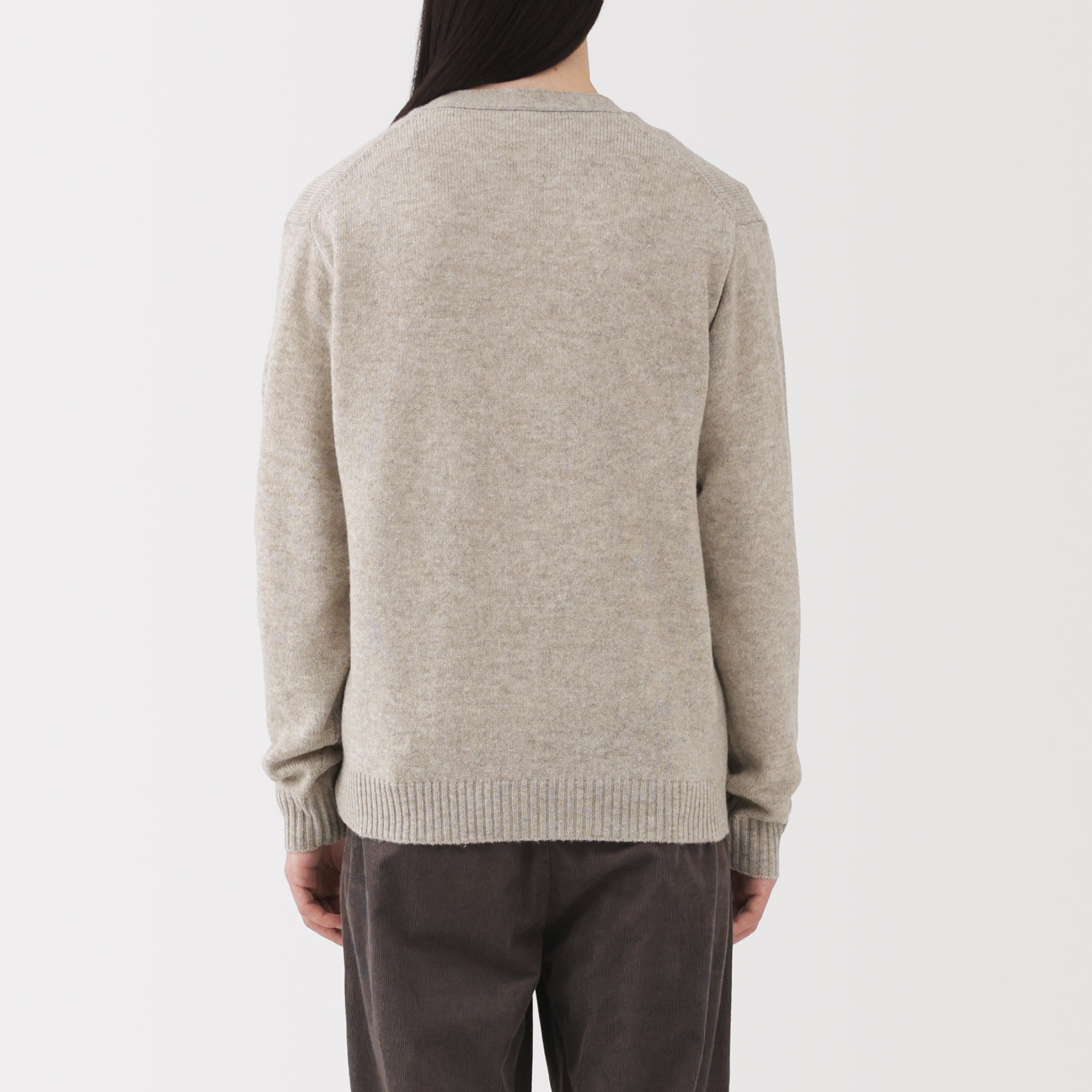 Wool V-Neck Cardigan - Image 46