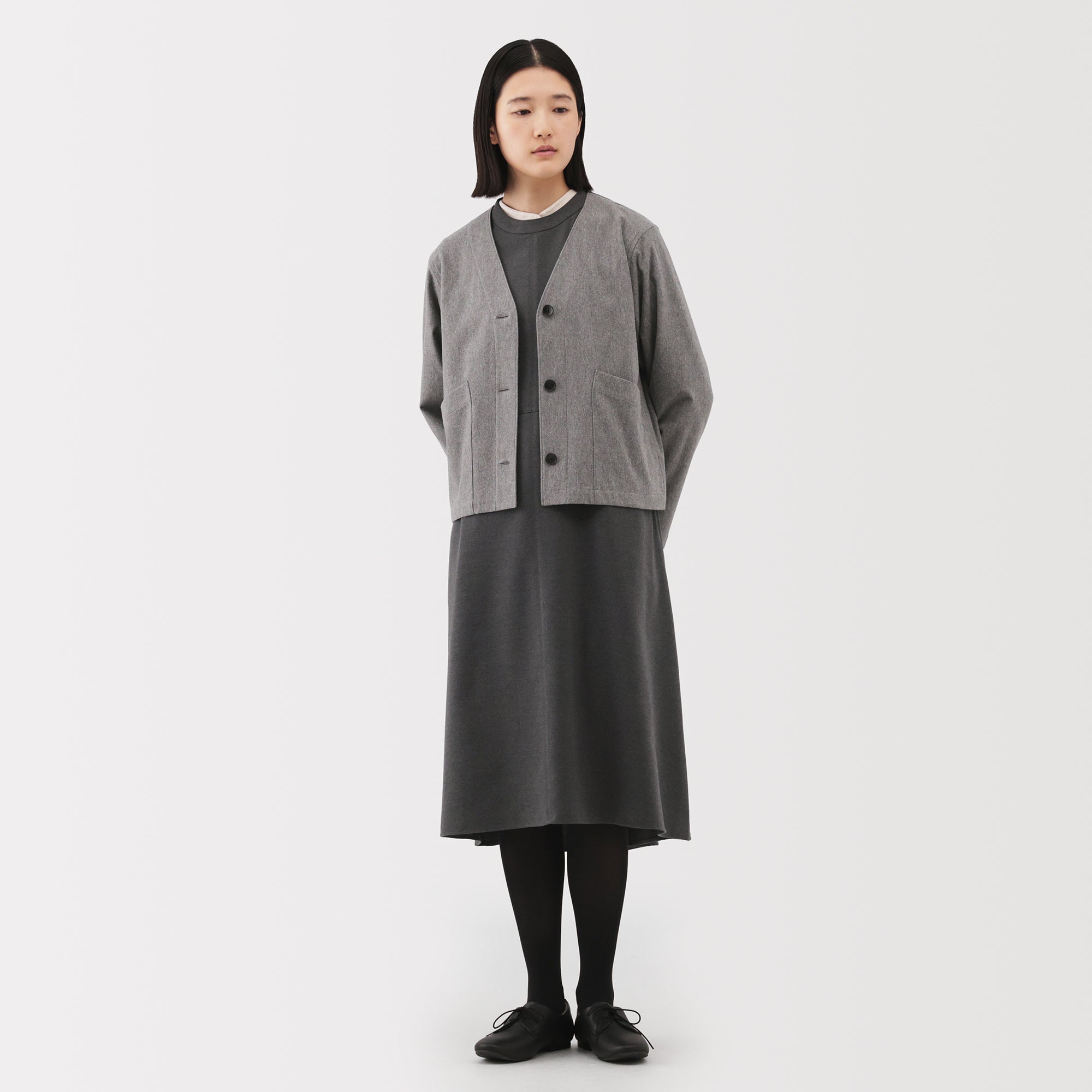 Brushed Jumper Dress - Image 24