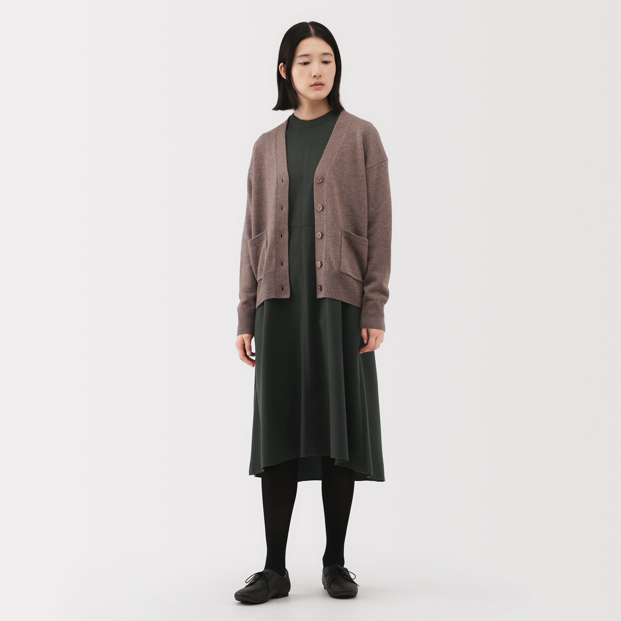 Brushed Jumper Dress - Image 4