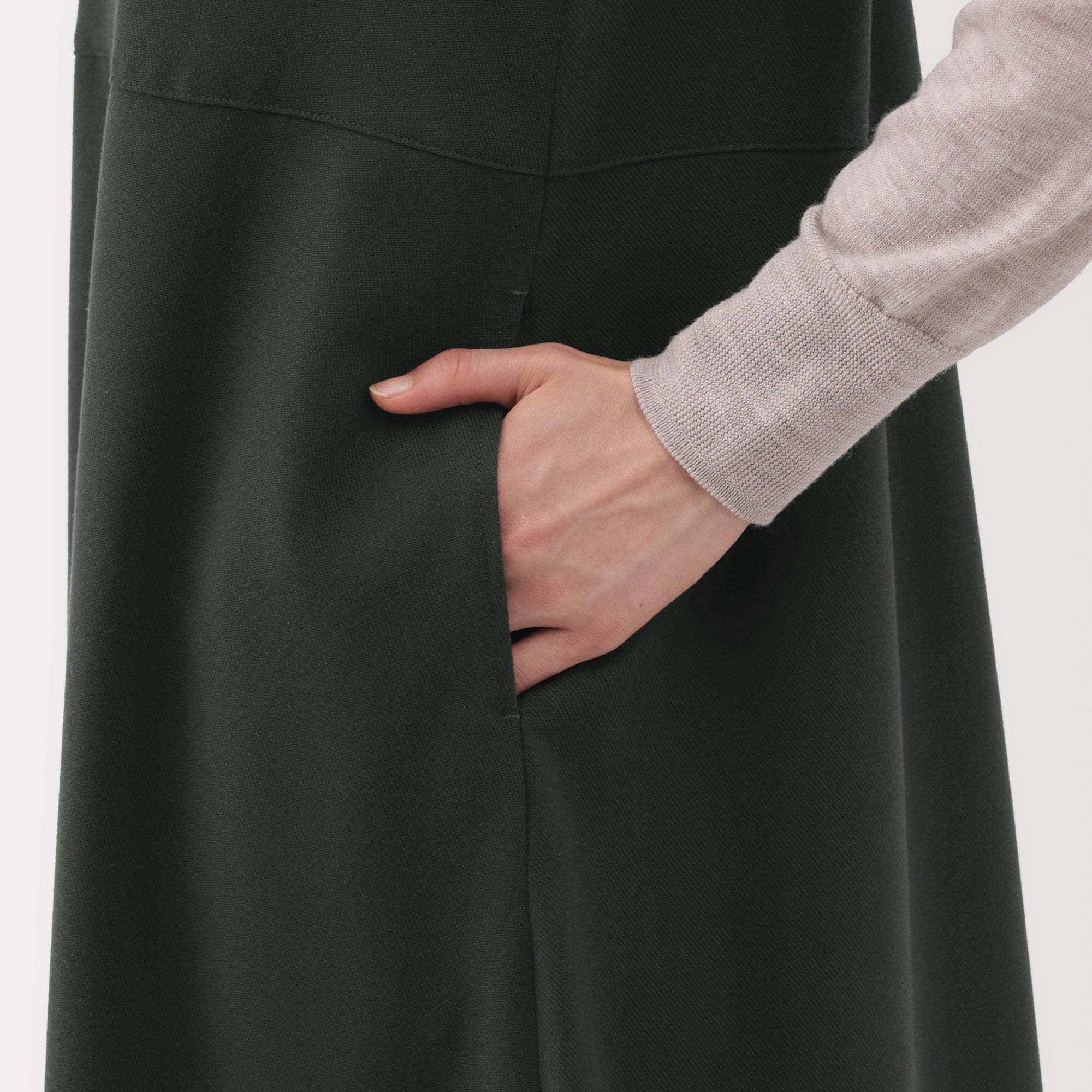 Brushed Jumper Dress - Image 9