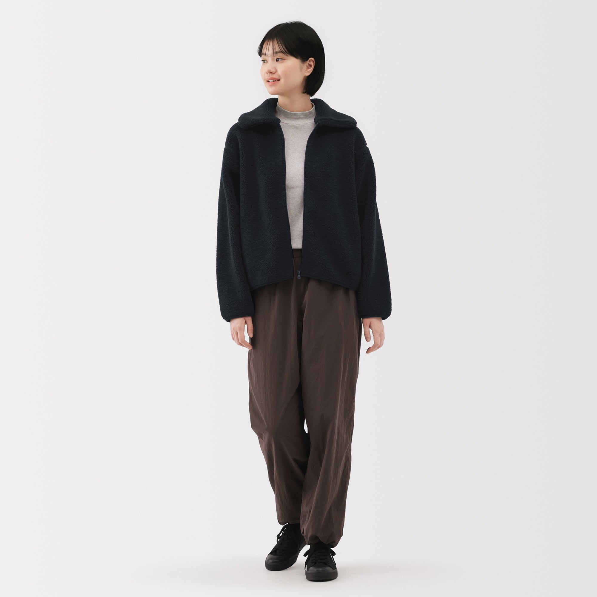 Boa Fleece Collar Jacket - Image 4
