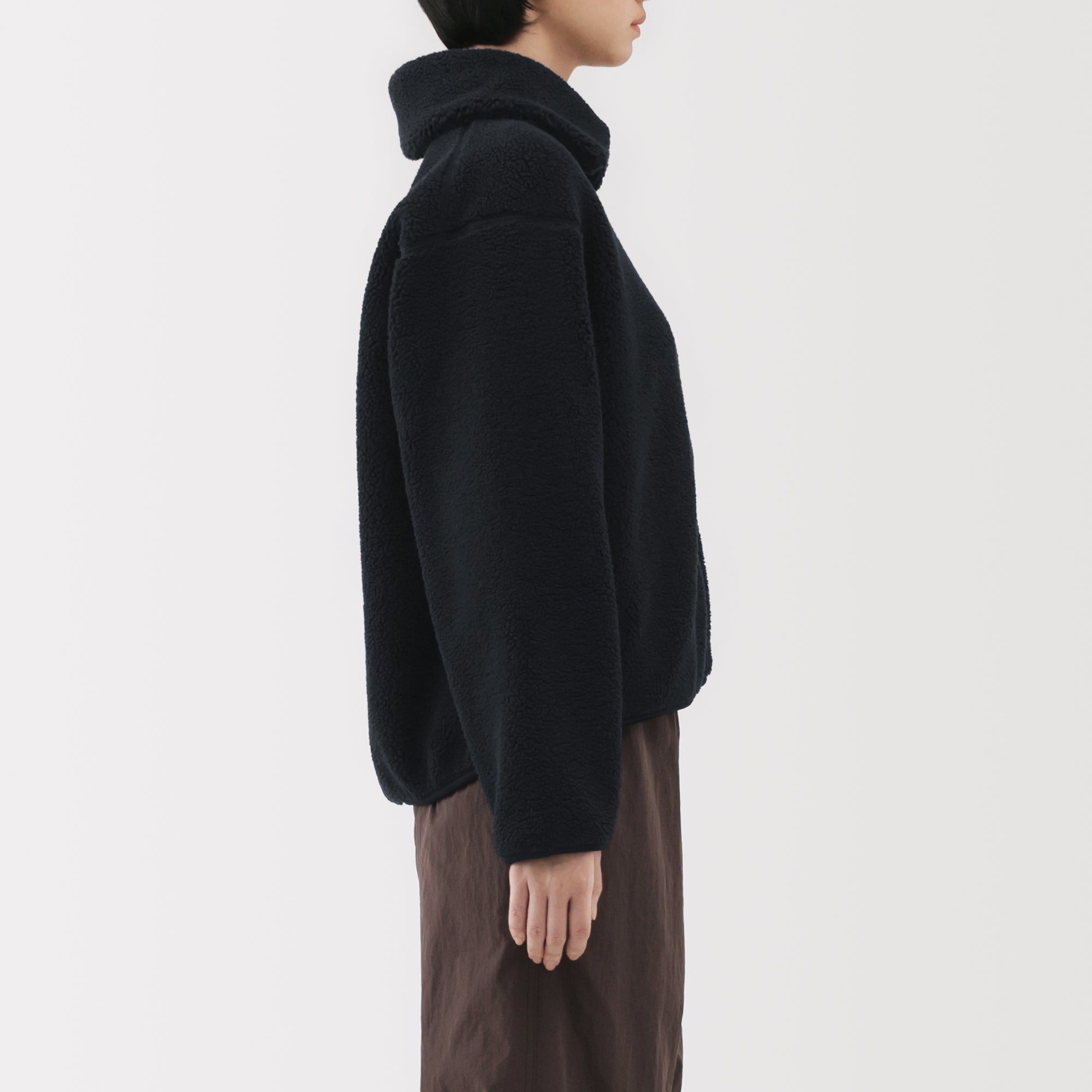Boa Fleece Collar Jacket - Image 5
