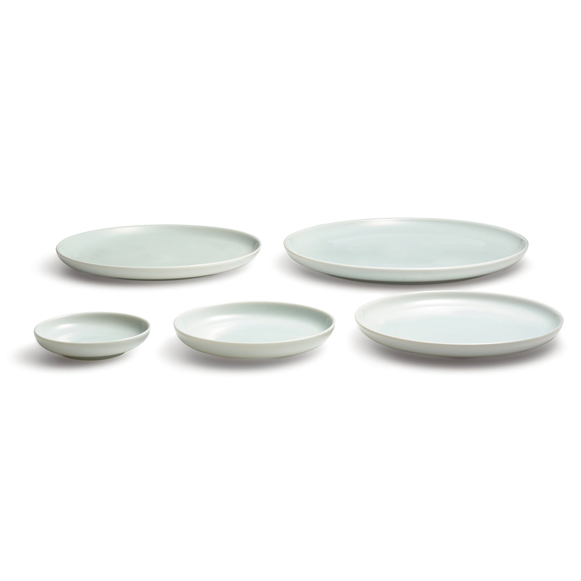 Blue White Porcelain Round Dish 10.2 x 0.8 - Image 6