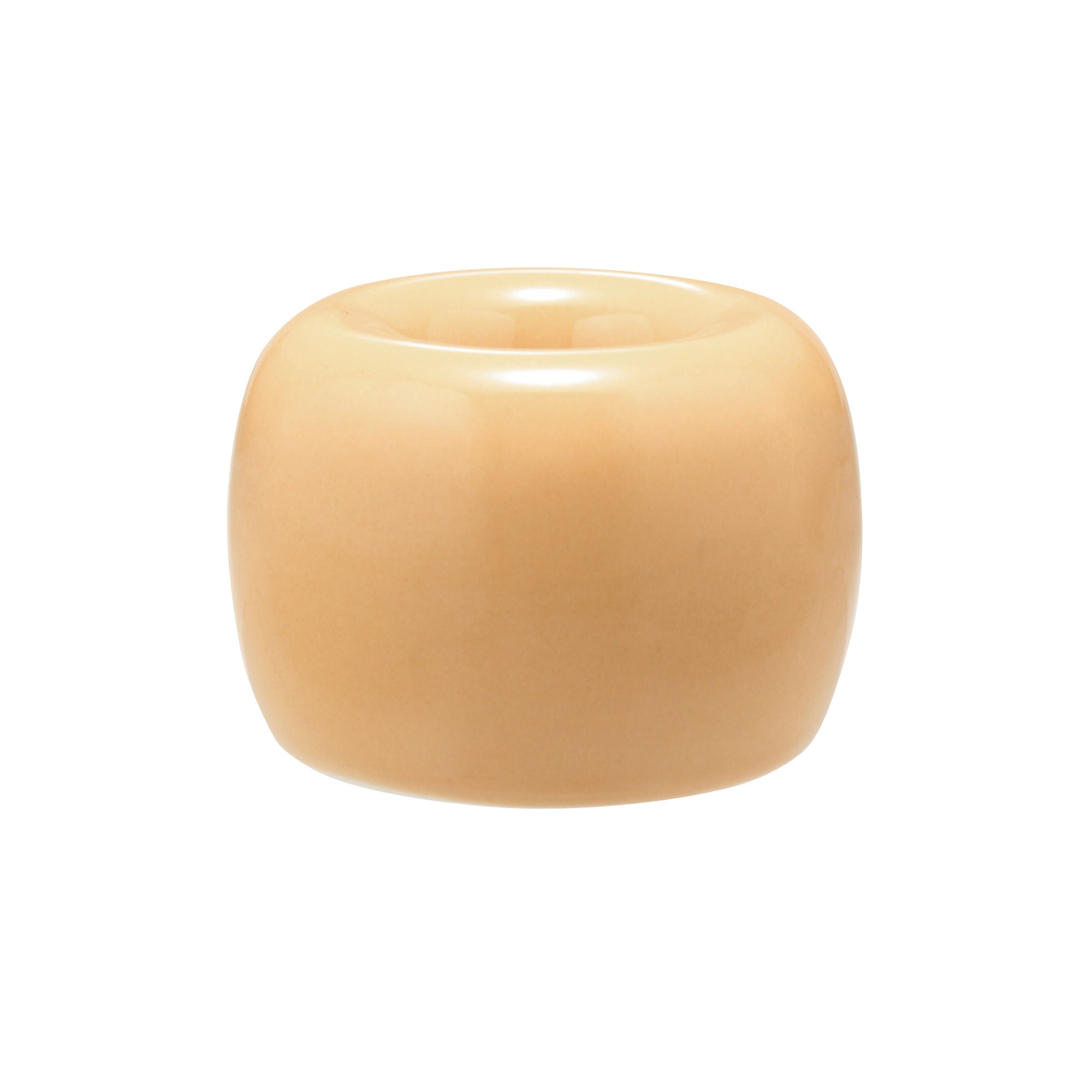 Porcelain Toothbrush Stand - Yellow - Image 2