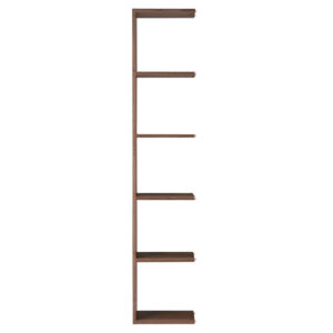 Walnut Stacking Shelf Additional - 5 Tiers