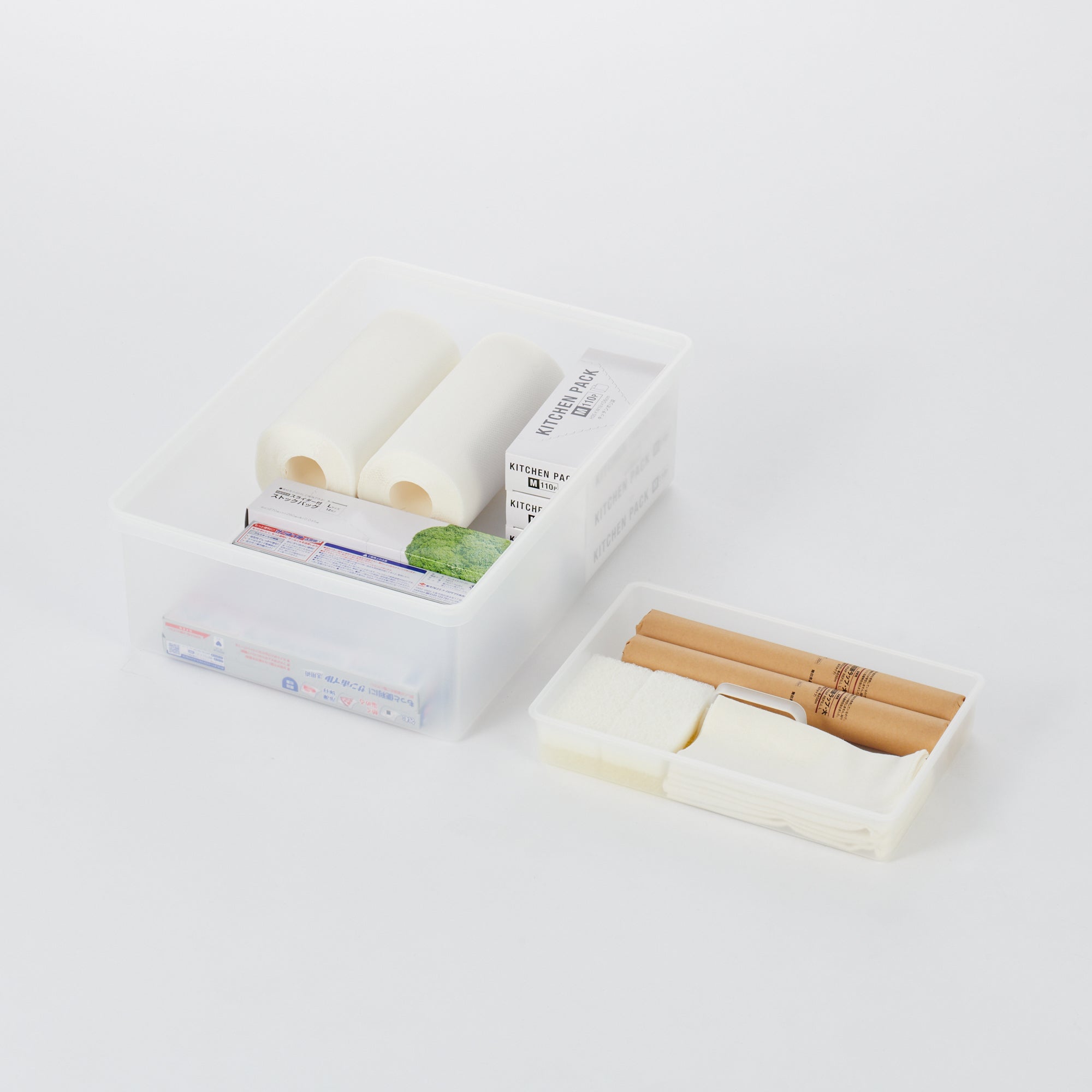 Polypropylene Storage Box Wide - Medium (W19.9 x D14.6 x H6.3) - Image 10