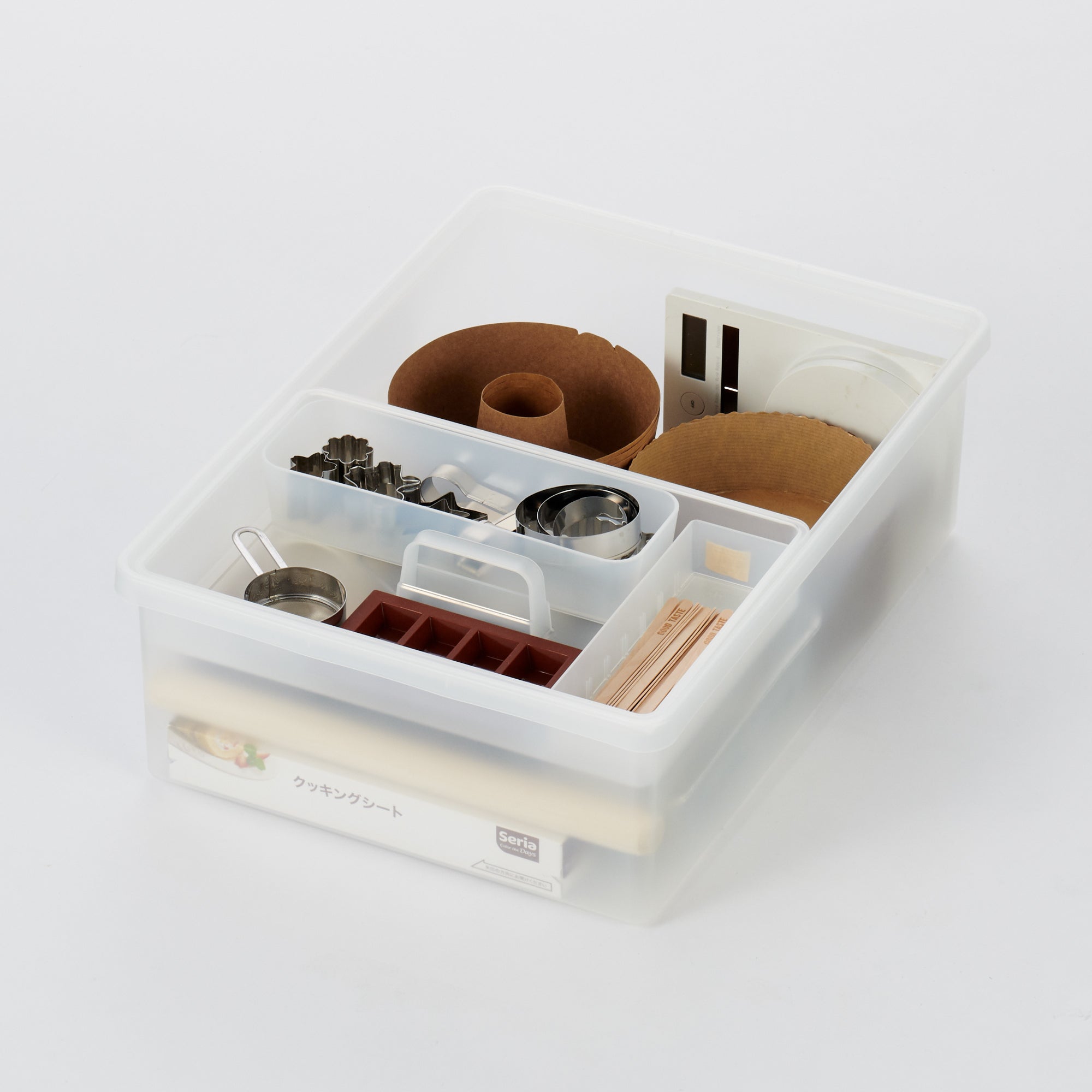 Polypropylene Storage Box Wide - Medium (W19.9 x D14.6 x H6.3) - Image 12