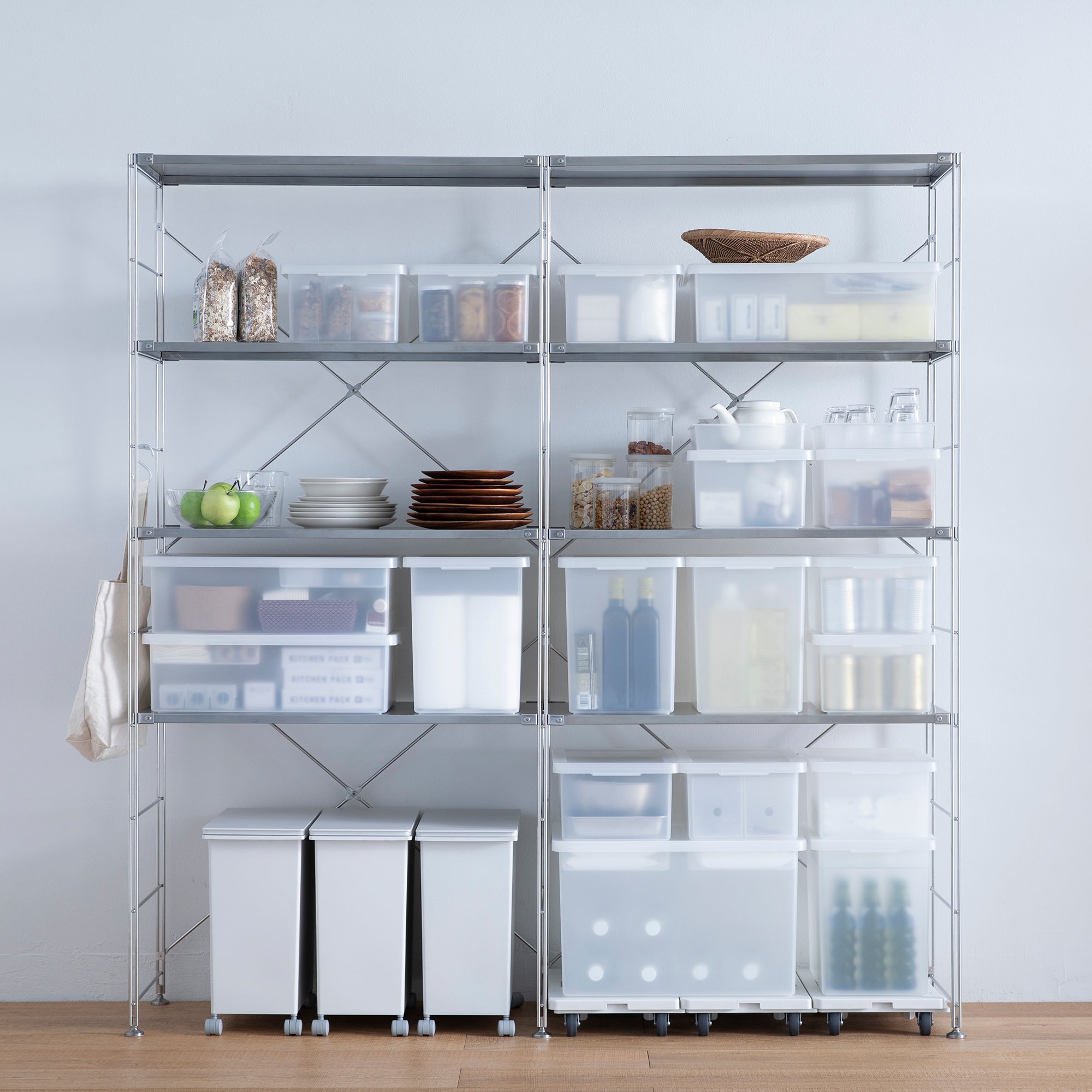 Polypropylene Storage Box Wide - Medium (W19.9 x D14.6 x H6.3) - Image 18