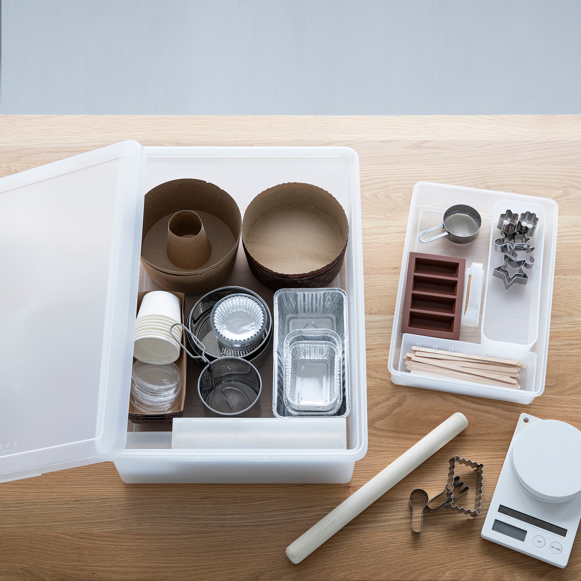Polypropylene Storage Box Wide - Medium (W19.9 x D14.6 x H6.3) - Image 19