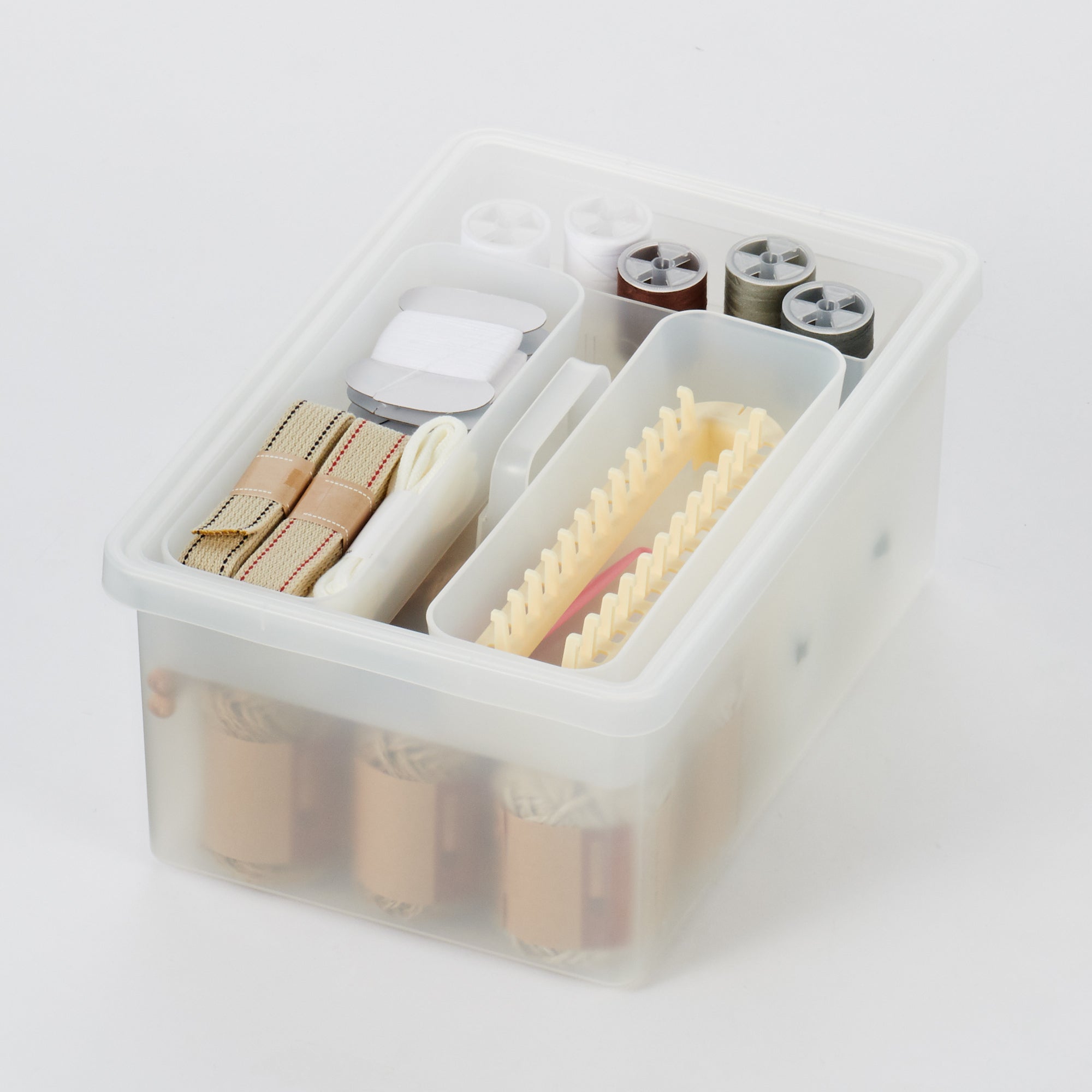 Polypropylene Storage Box Inner Tray (W13.8 x D9.1 x H2.2) - Image 2