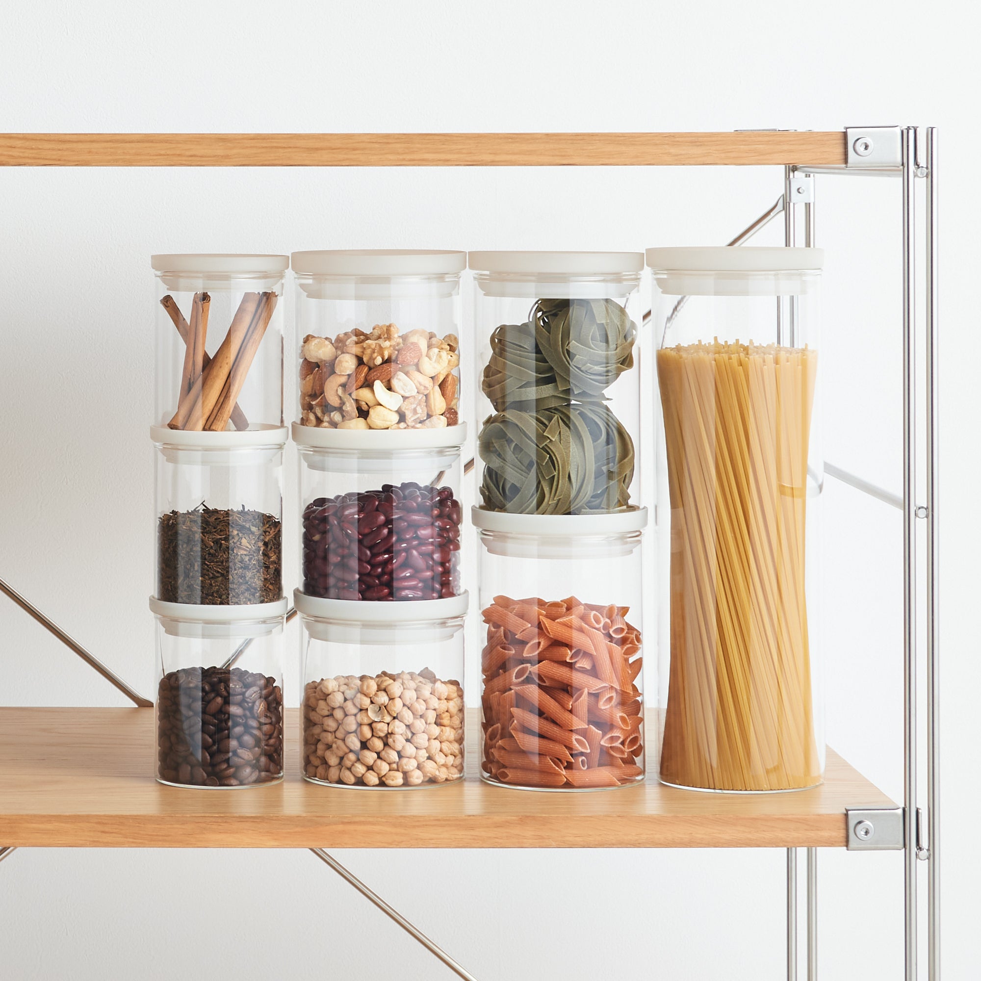 Heat Resistant Glass Round Storage Jar 10.8 fl oz - Image 6
