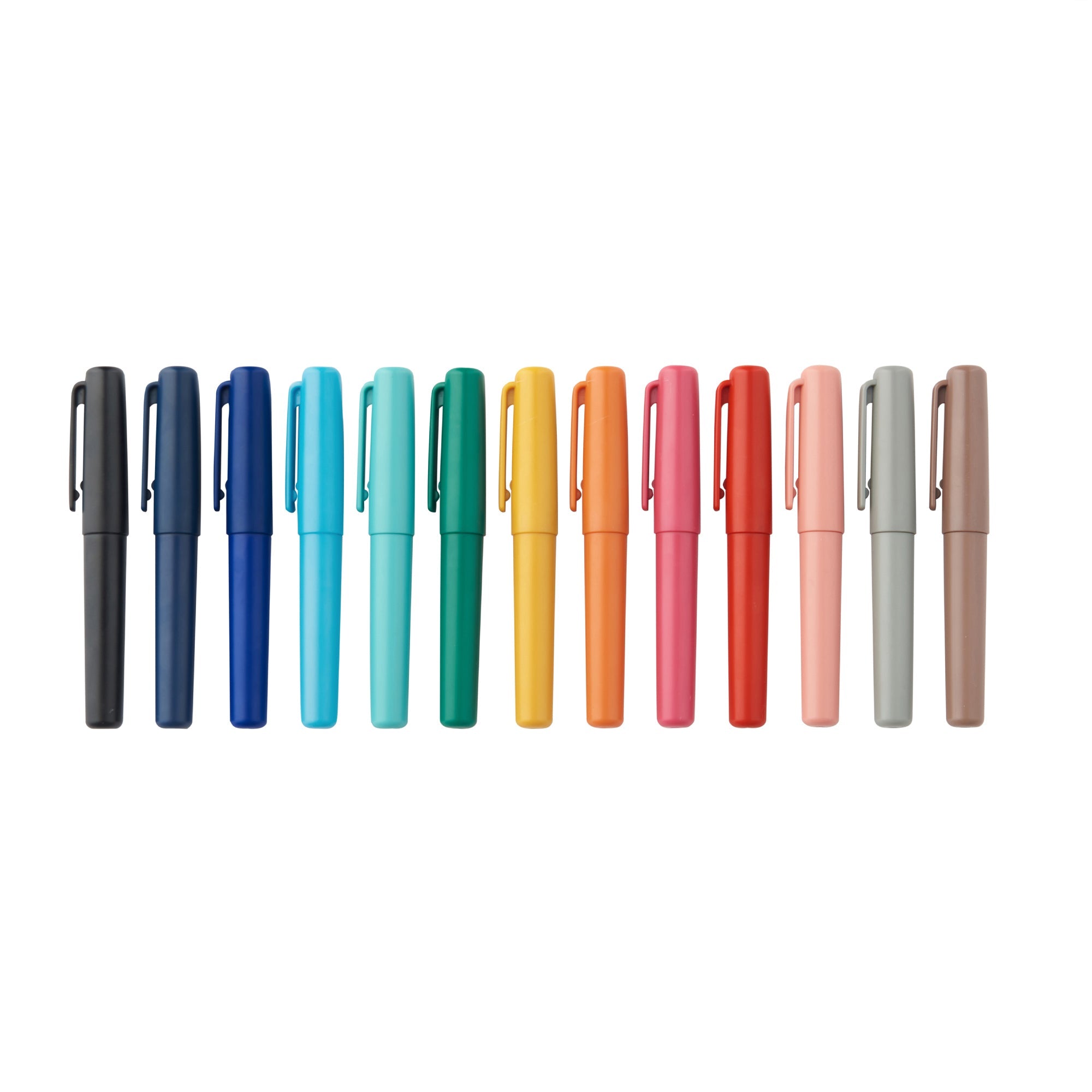 Compact Gel Ink Ballpoint Pen Cap Type 0.5mm - Blue - Image 7