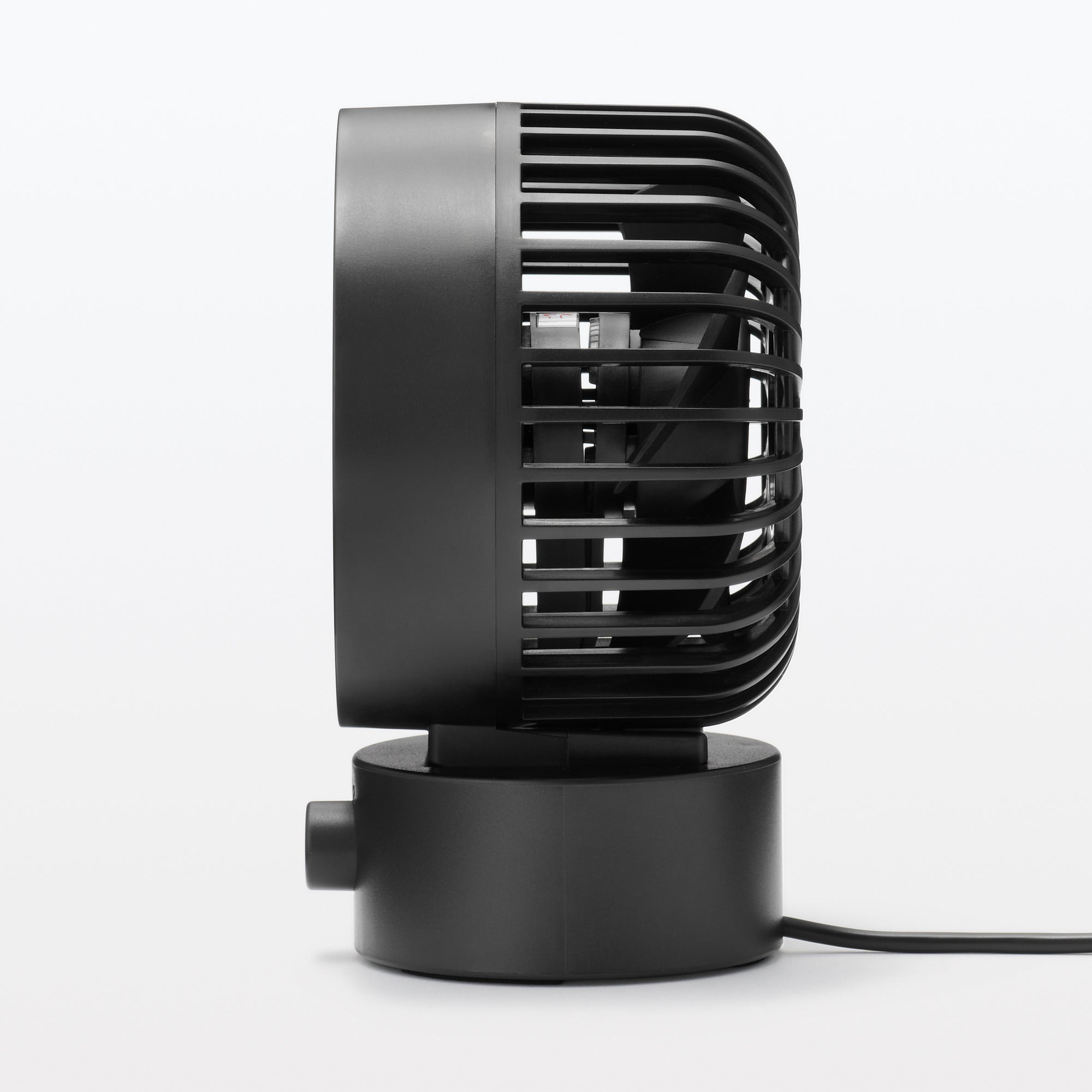 Low Noise USB Desk Fan - Black - Image 4