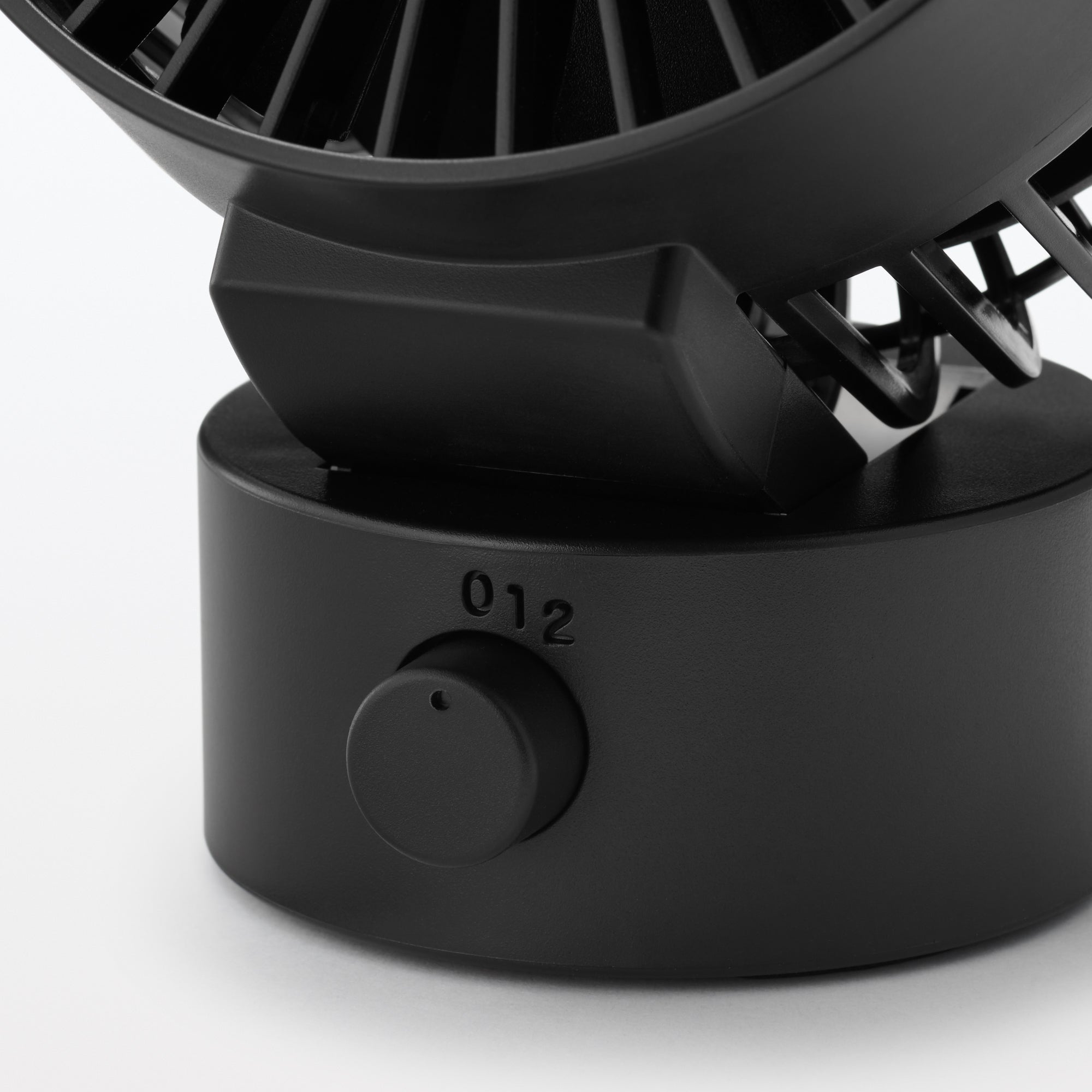 Low Noise USB Desk Fan - Black - Image 6