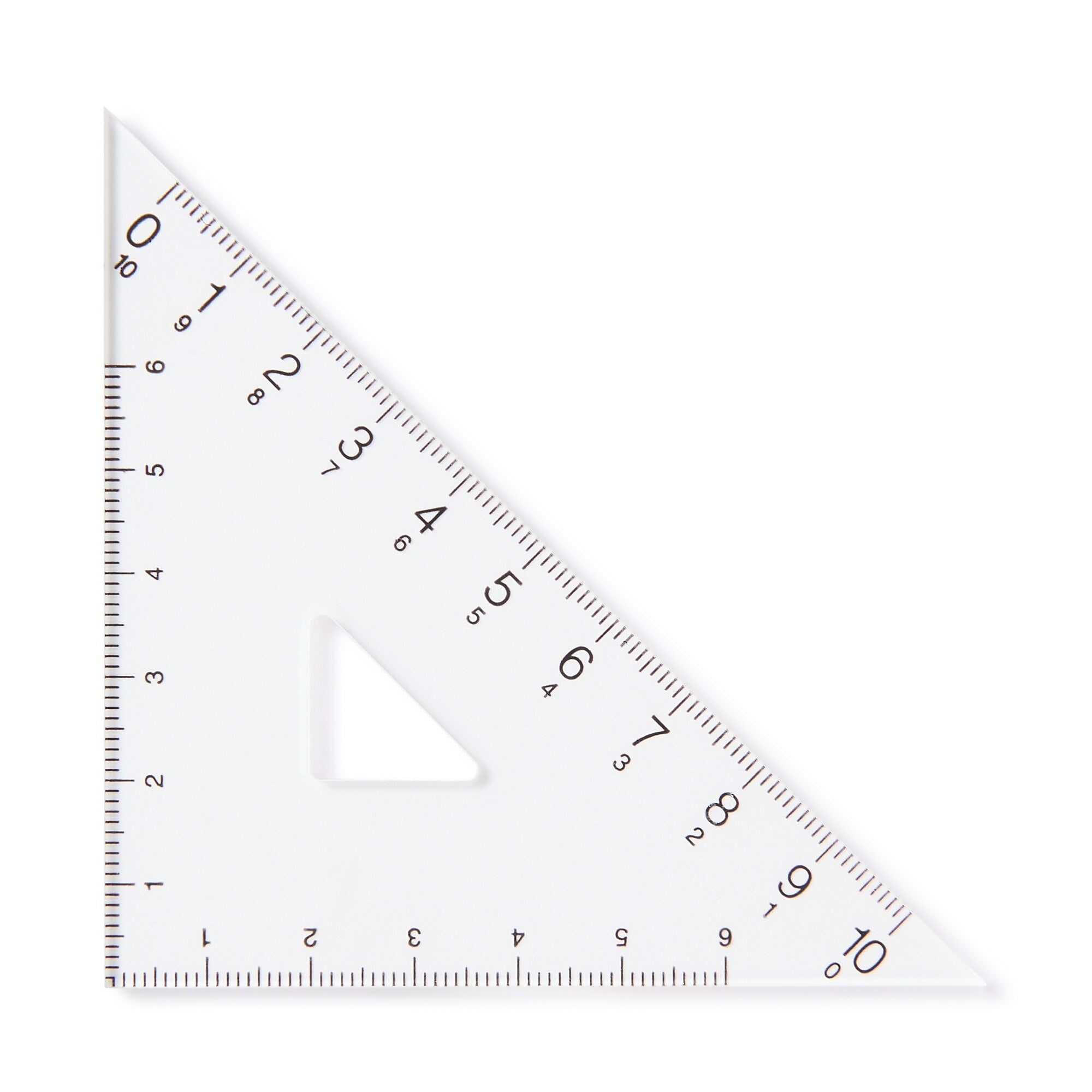 Acrylic Set Square - 45 Degrees