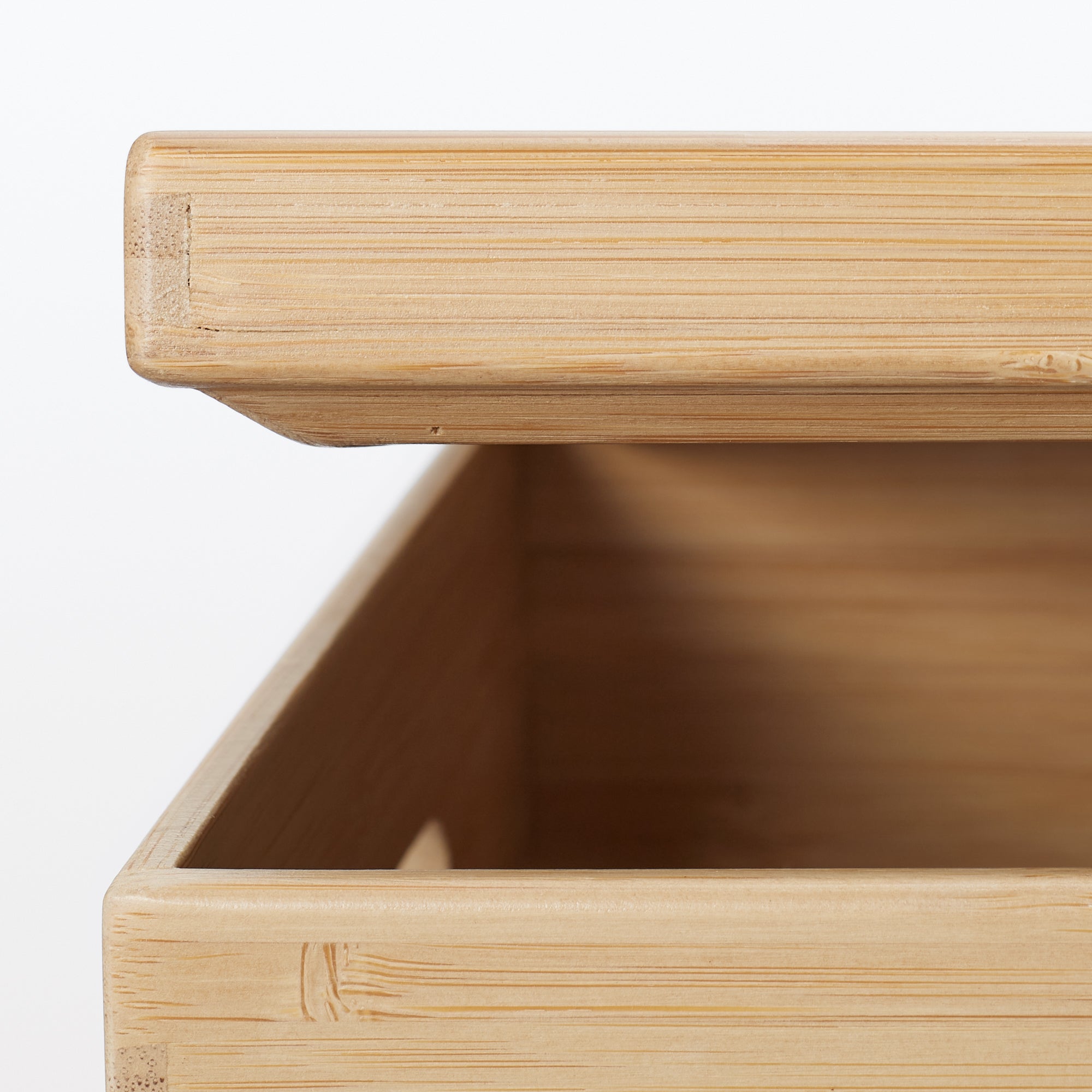 Stackable Bamboo Box Lid - Half (W10.2 x D7.3 x H1) - Image 6