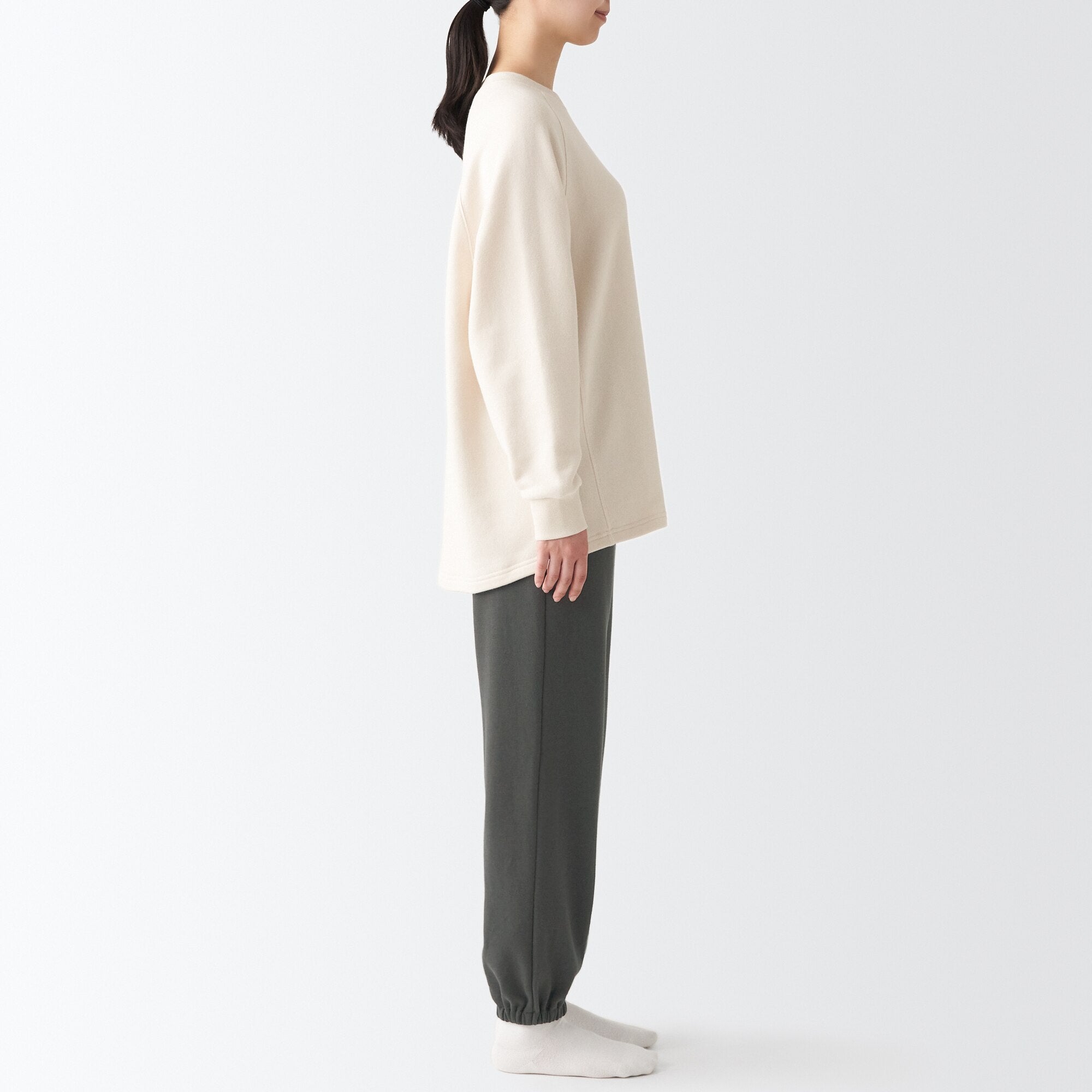 Women's Stretch French Terry Sweatpants - Image 4