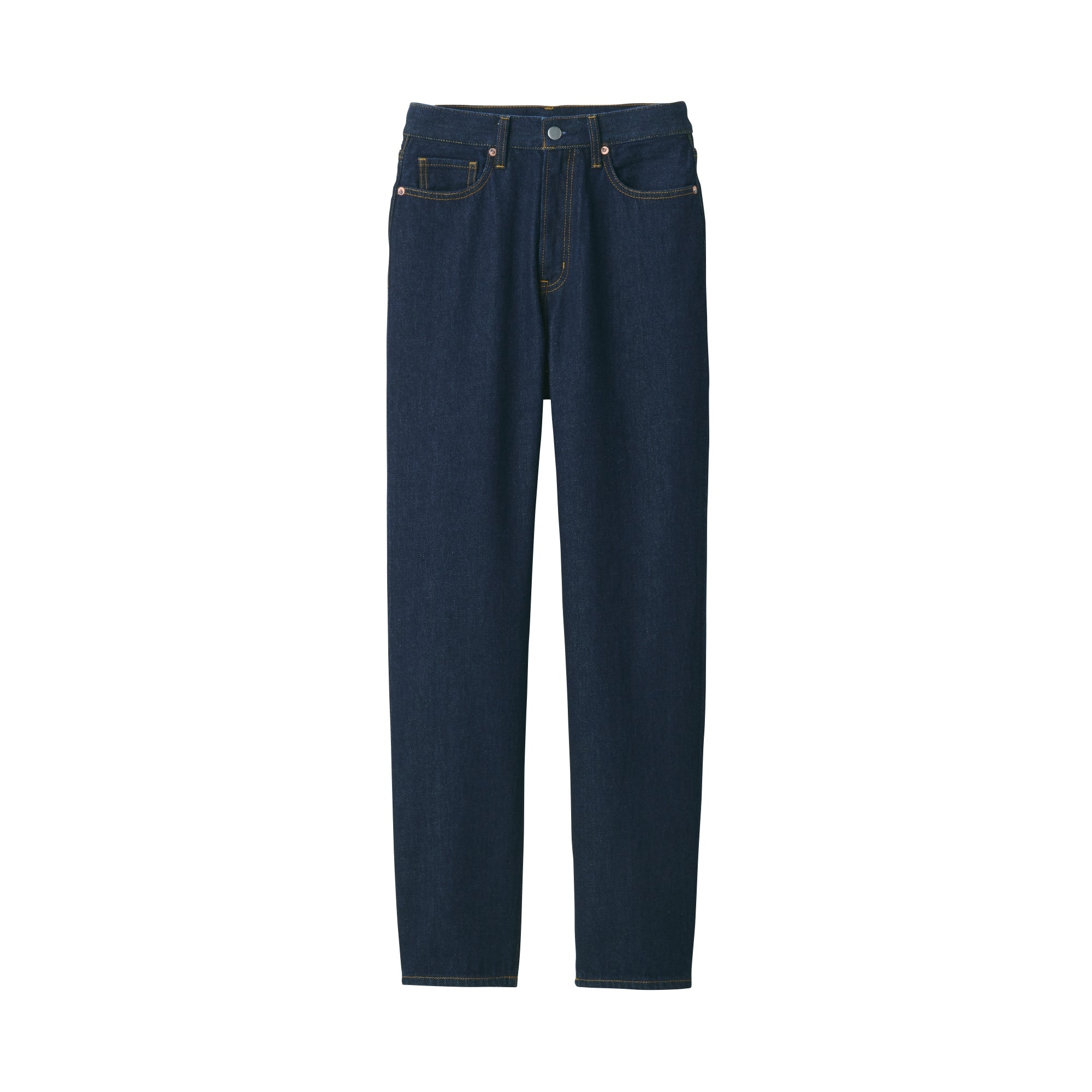 Women's Denim Regular Pants Dark Navy (L 30inch / 77cm) - Image 3