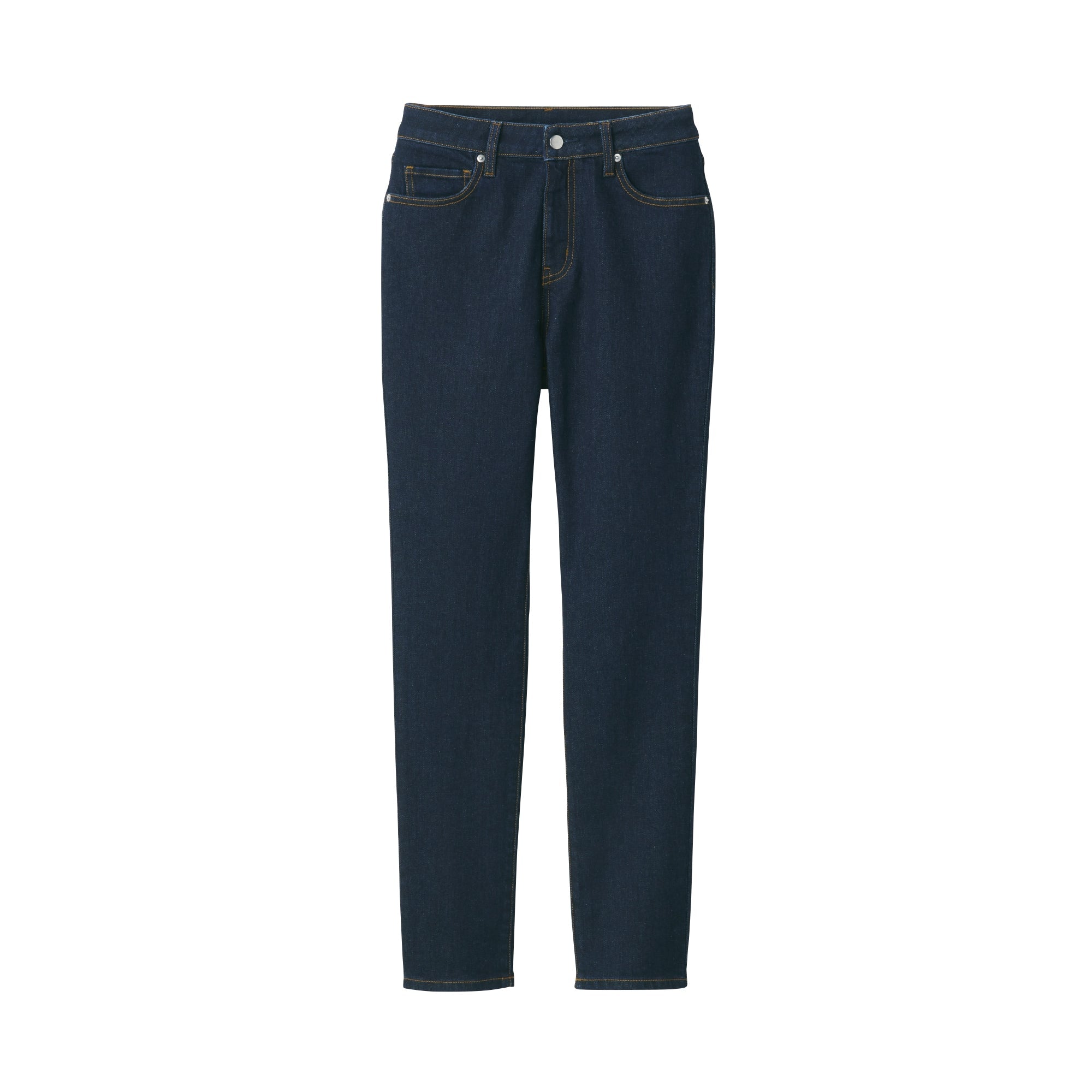 Women's Stretch Denim Slim Pants Dark Navy (L 30inch / 75cm) - Image 3