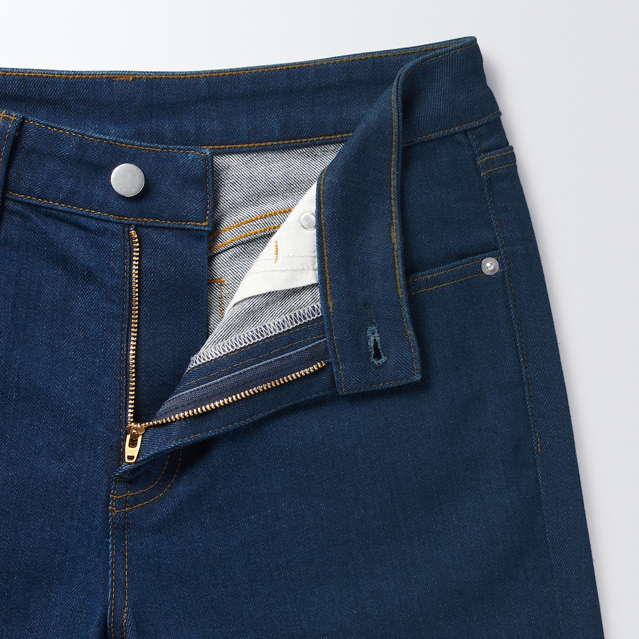 Women's Stretch Denim Slim Pants Blue (L 30inch / 75cm) - Image 9